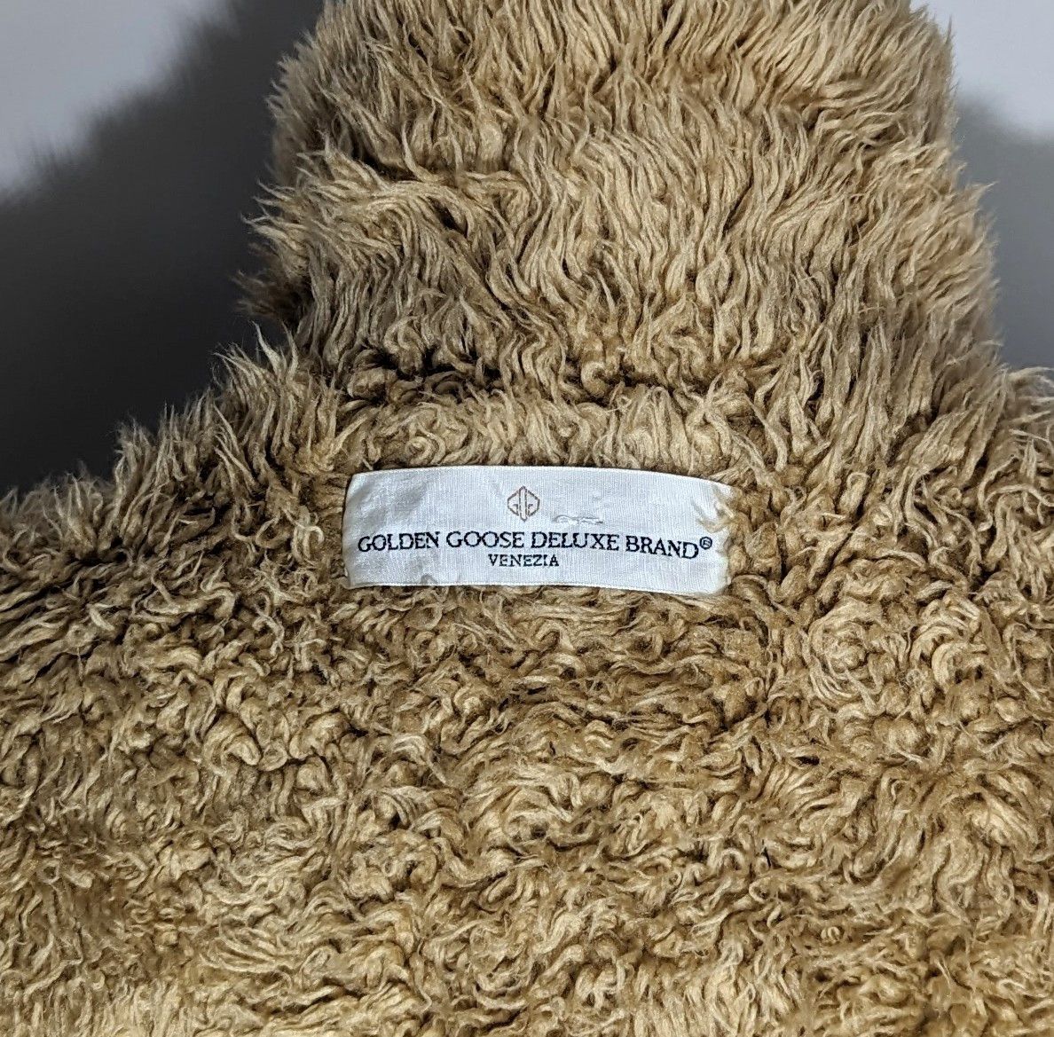 DELUXE Golden Goose Deluxe Brand Faux-Fur Denim Womens Sherpa S-M Size S / US 4 / IT 40 - 15 Thumbnail