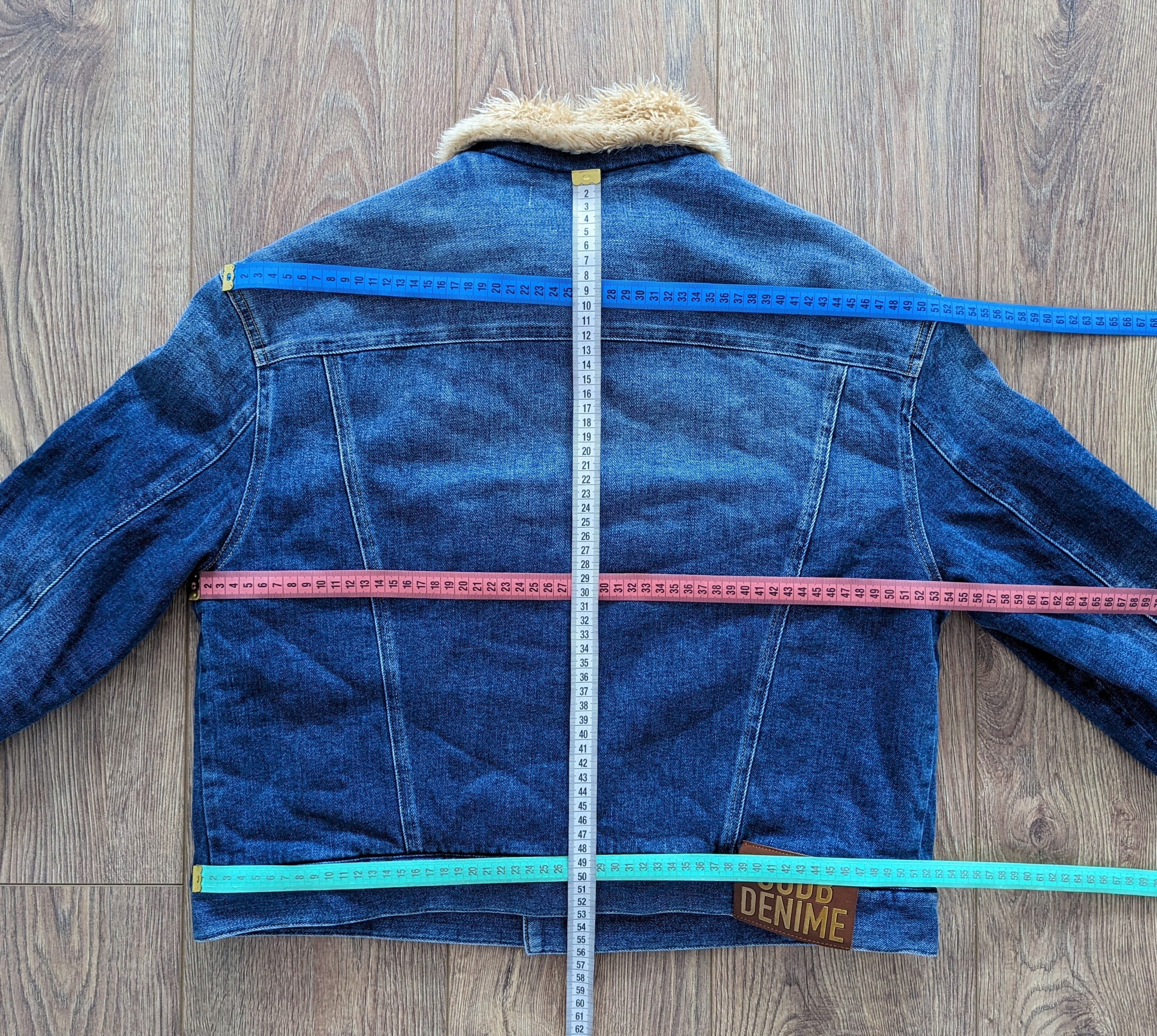 DELUXE Golden Goose Deluxe Brand Faux-Fur Denim Womens Sherpa S-M Size S / US 4 / IT 40 - 17 Thumbnail