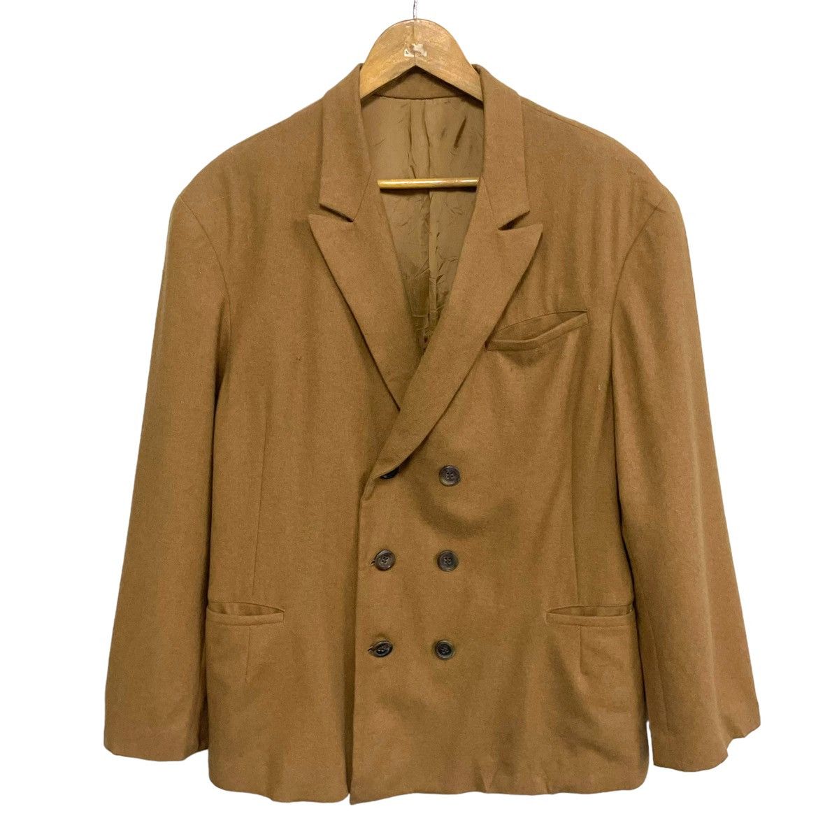 Y's for Men × Yohji Yamamoto 💥 AW04 Y’s BY YOHJI YAMAMOTO BREASTED JACKET Size US M / EU 48-50 / 2 - 3 Thumbnail