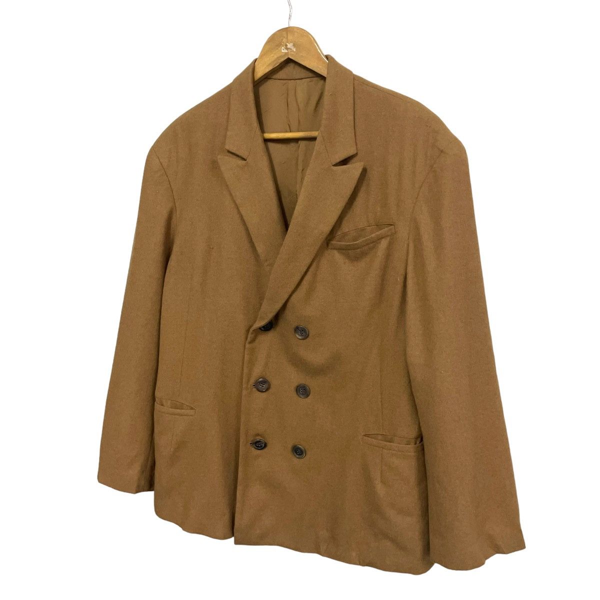 Y's for Men × Yohji Yamamoto 💥 AW04 Y’s BY YOHJI YAMAMOTO BREASTED JACKET Size US M / EU 48-50 / 2 - 6 Thumbnail