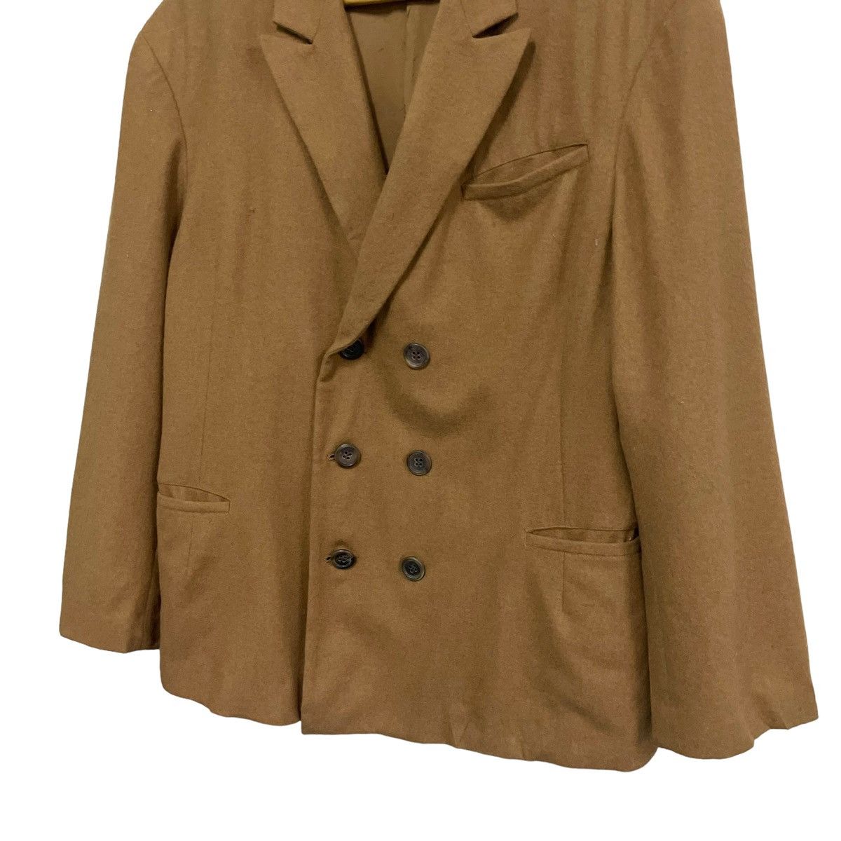 Y's for Men × Yohji Yamamoto 💥 AW04 Y’s BY YOHJI YAMAMOTO BREASTED JACKET Size US M / EU 48-50 / 2 - 8 Thumbnail