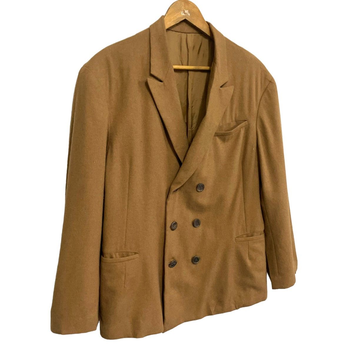 Y's for Men × Yohji Yamamoto 💥 AW04 Y’s BY YOHJI YAMAMOTO BREASTED JACKET Size US M / EU 48-50 / 2 - 5 Thumbnail