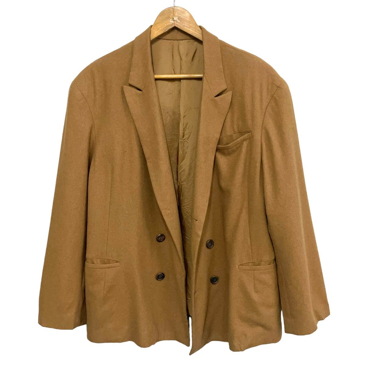 Y's for Men × Yohji Yamamoto 💥 AW04 Y’s BY YOHJI YAMAMOTO BREASTED JACKET Size US M / EU 48-50 / 2 - 1 Thumbnail