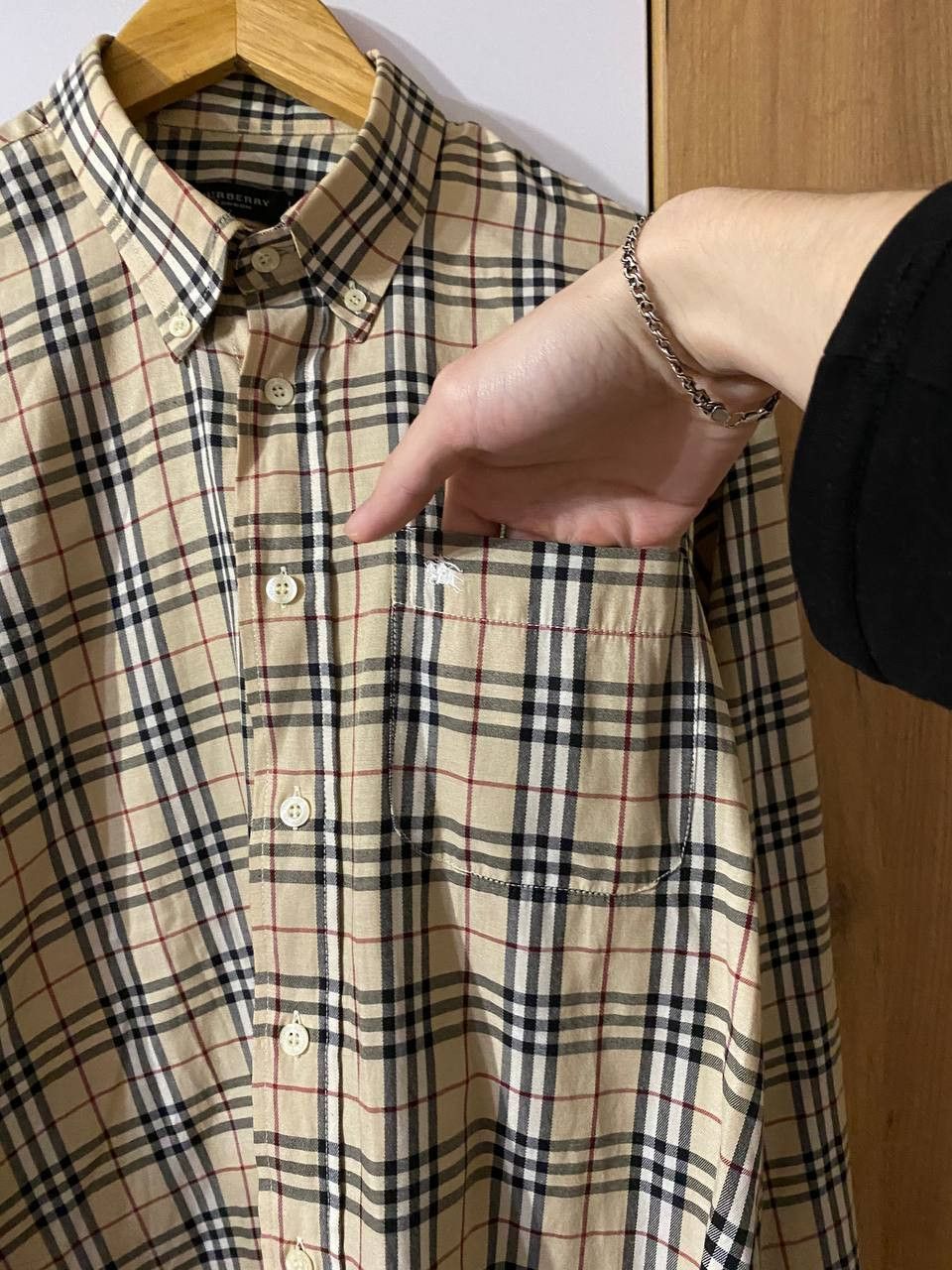 Burberry Vintage Burberry Nova Chek Long Sleeve Shirt Size US M / EU 48-50 / 2 - 5 Thumbnail