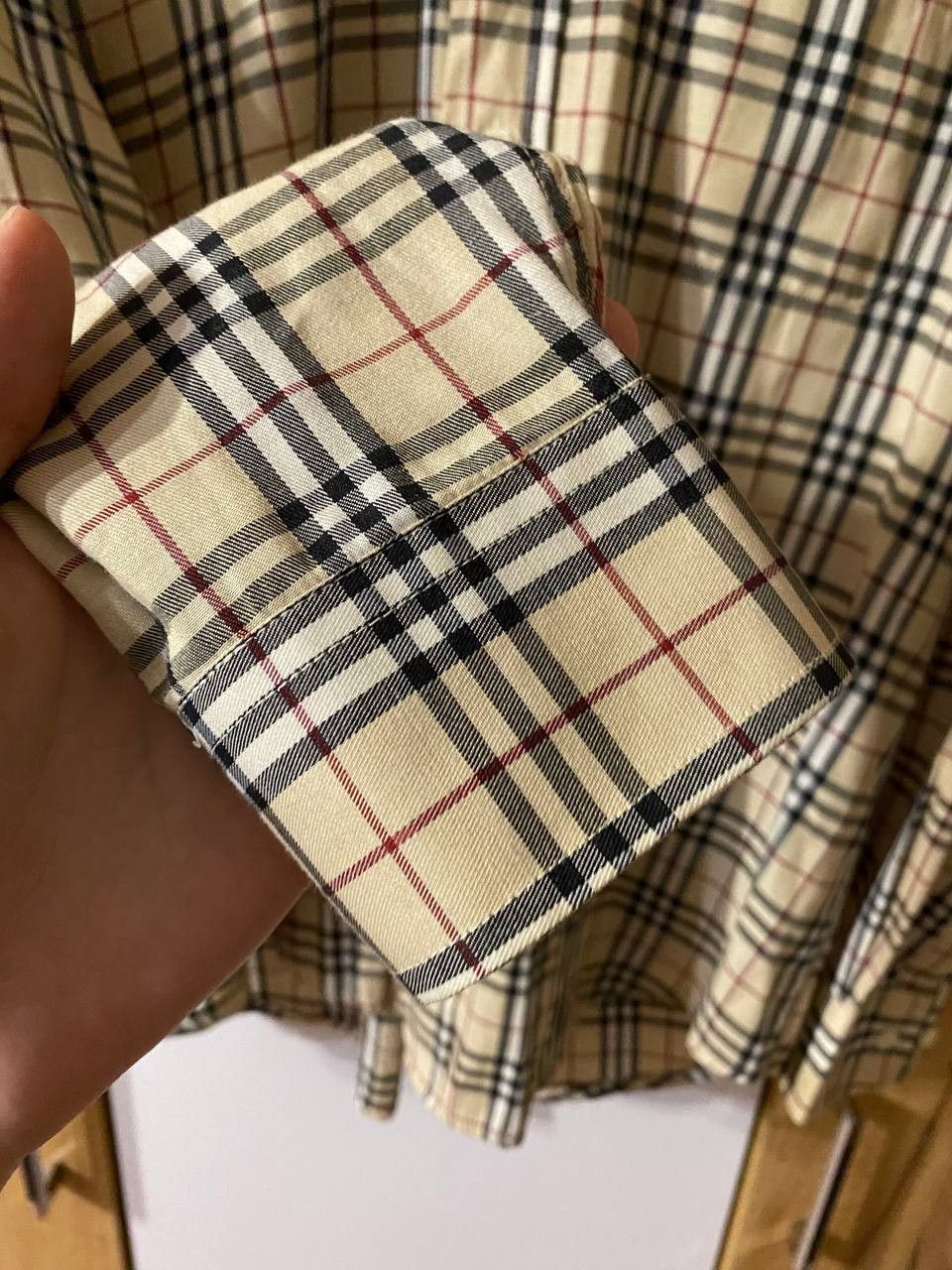 Burberry Vintage Burberry Nova Chek Long Sleeve Shirt Size US M / EU 48-50 / 2 - 10 Thumbnail