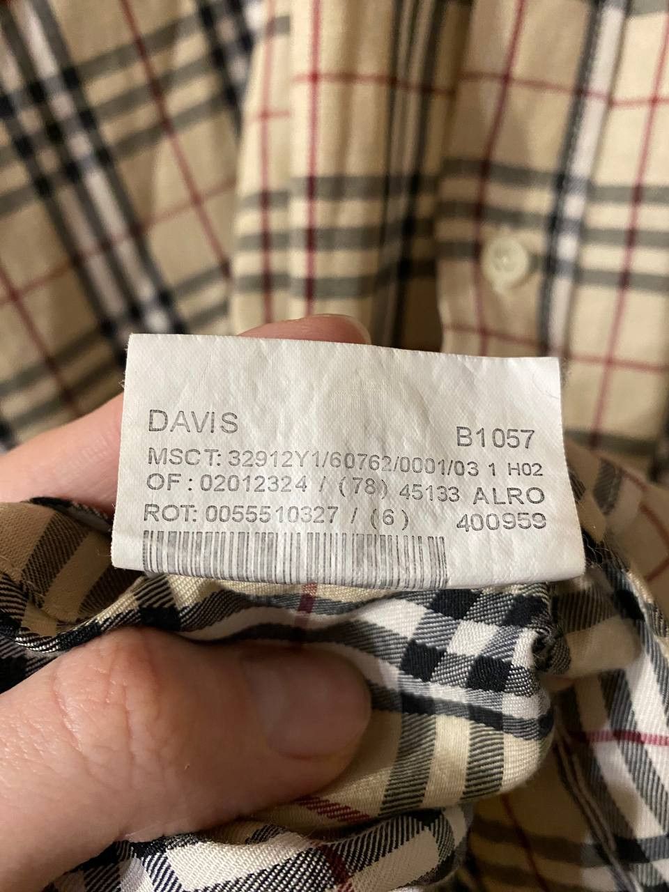 Burberry Vintage Burberry Nova Chek Long Sleeve Shirt Size US M / EU 48-50 / 2 - 13 Thumbnail