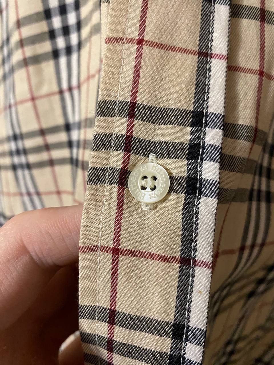 Burberry Vintage Burberry Nova Chek Long Sleeve Shirt Size US M / EU 48-50 / 2 - 8 Thumbnail