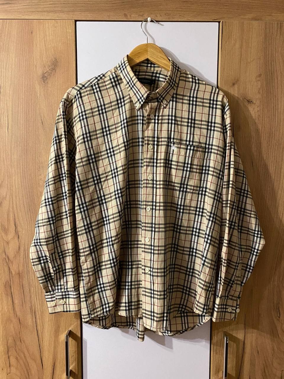 Burberry Vintage Burberry Nova Chek Long Sleeve Shirt Size US M / EU 48-50 / 2 - 2 Thumbnail