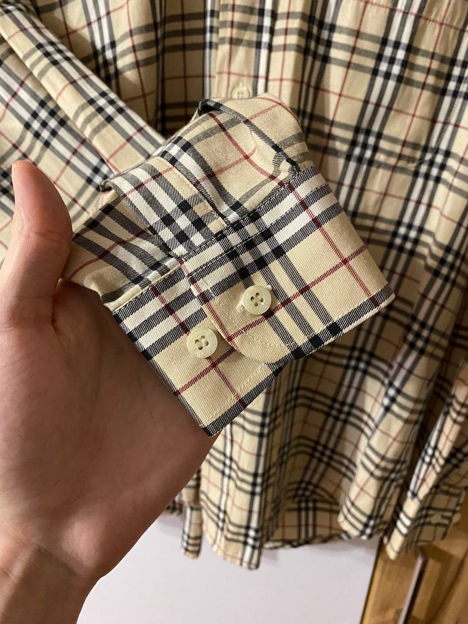 Burberry Vintage Burberry Nova Chek Long Sleeve Shirt Size US M / EU 48-50 / 2 - 9 Thumbnail