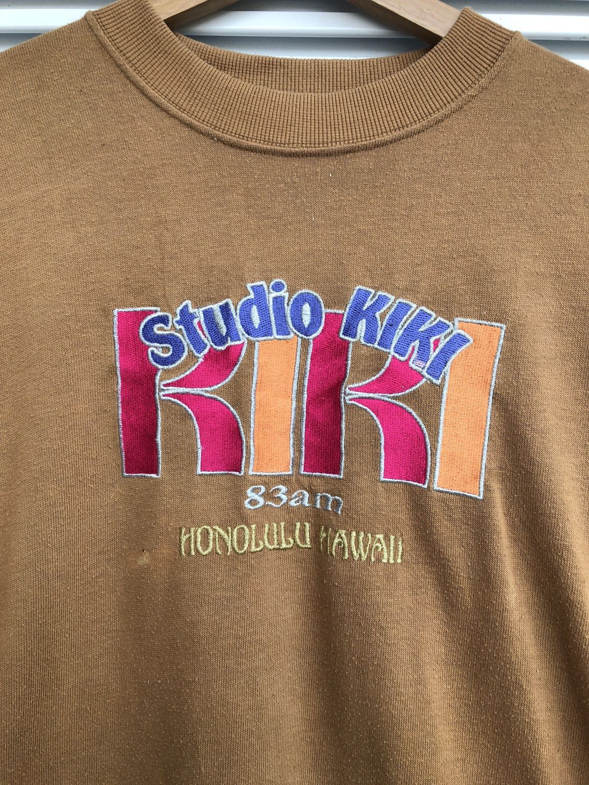 Japanese Brand Vintage Kiki Studio Hawaii Crewneck/Travis Flacko Scott Size US M / EU 48-50 / 2 - 2 Thumbnail