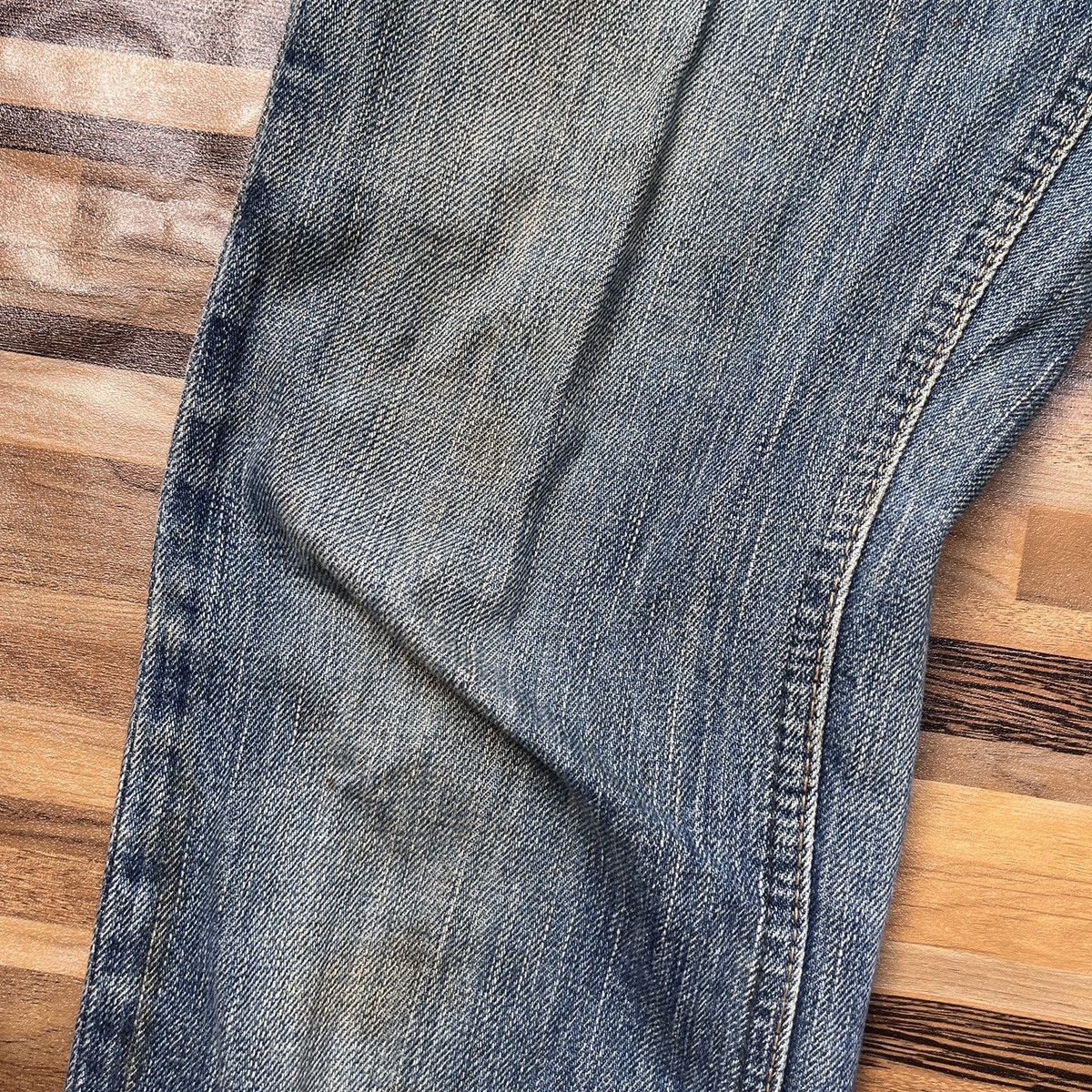 Japanese Brand × Vintage Brappers Redline Selvedge Indigo Denim Jeans Made In Japan Size US 29 - 11 Thumbnail