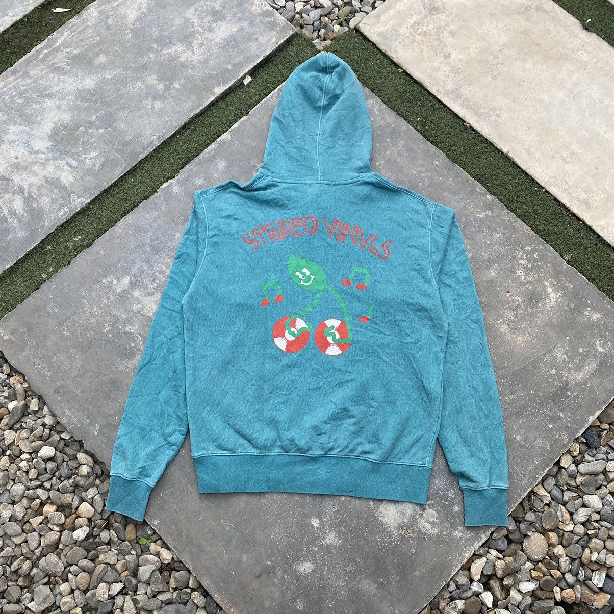 Japanese Brand Stereo Vinyls Hoodie Size US XXL / EU 58 / 5 - 1 Thumbnail