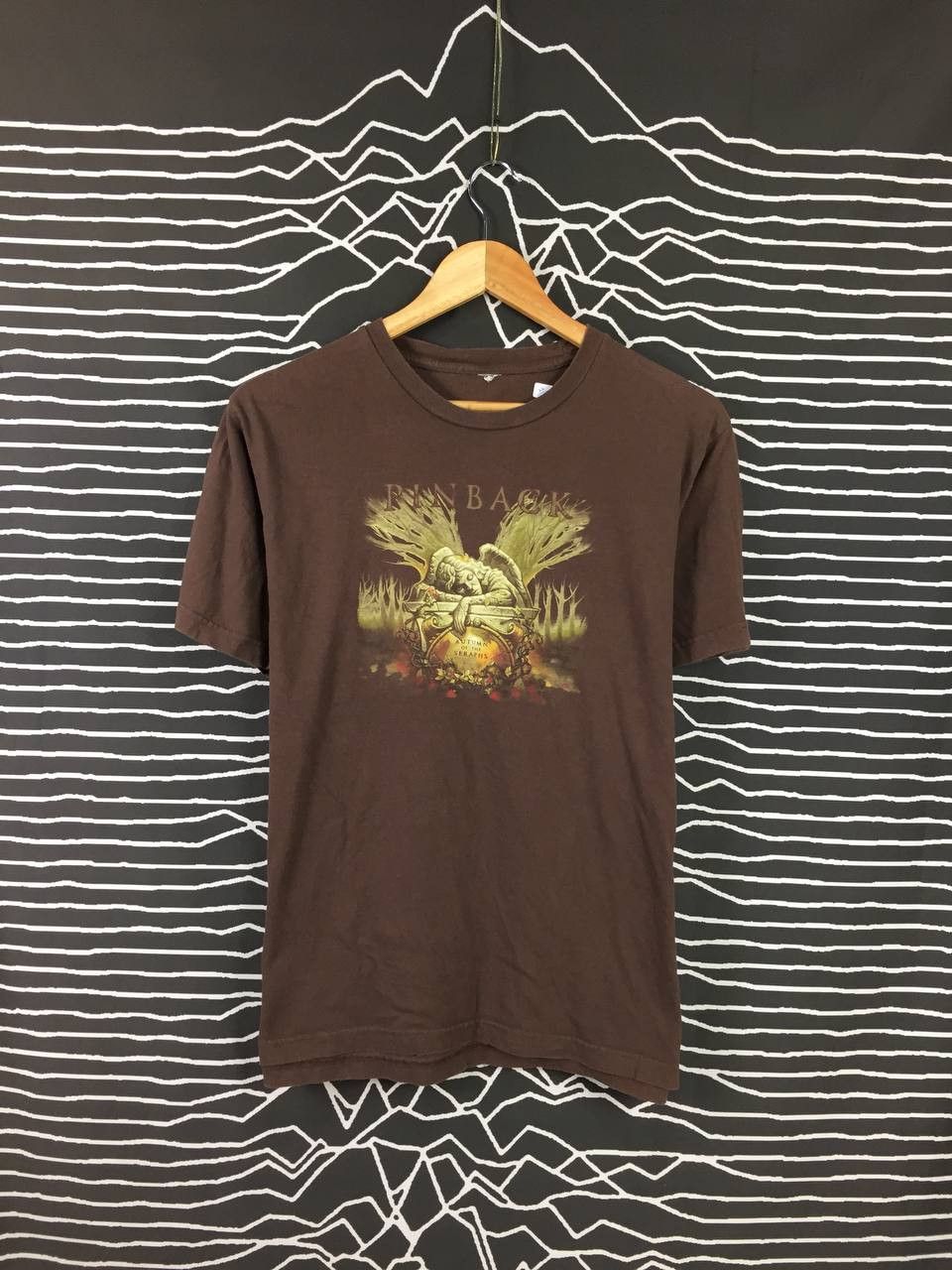 Band Tees × Vintage Pinback Autumn of The Seraphs Math Rock Emo Band ...