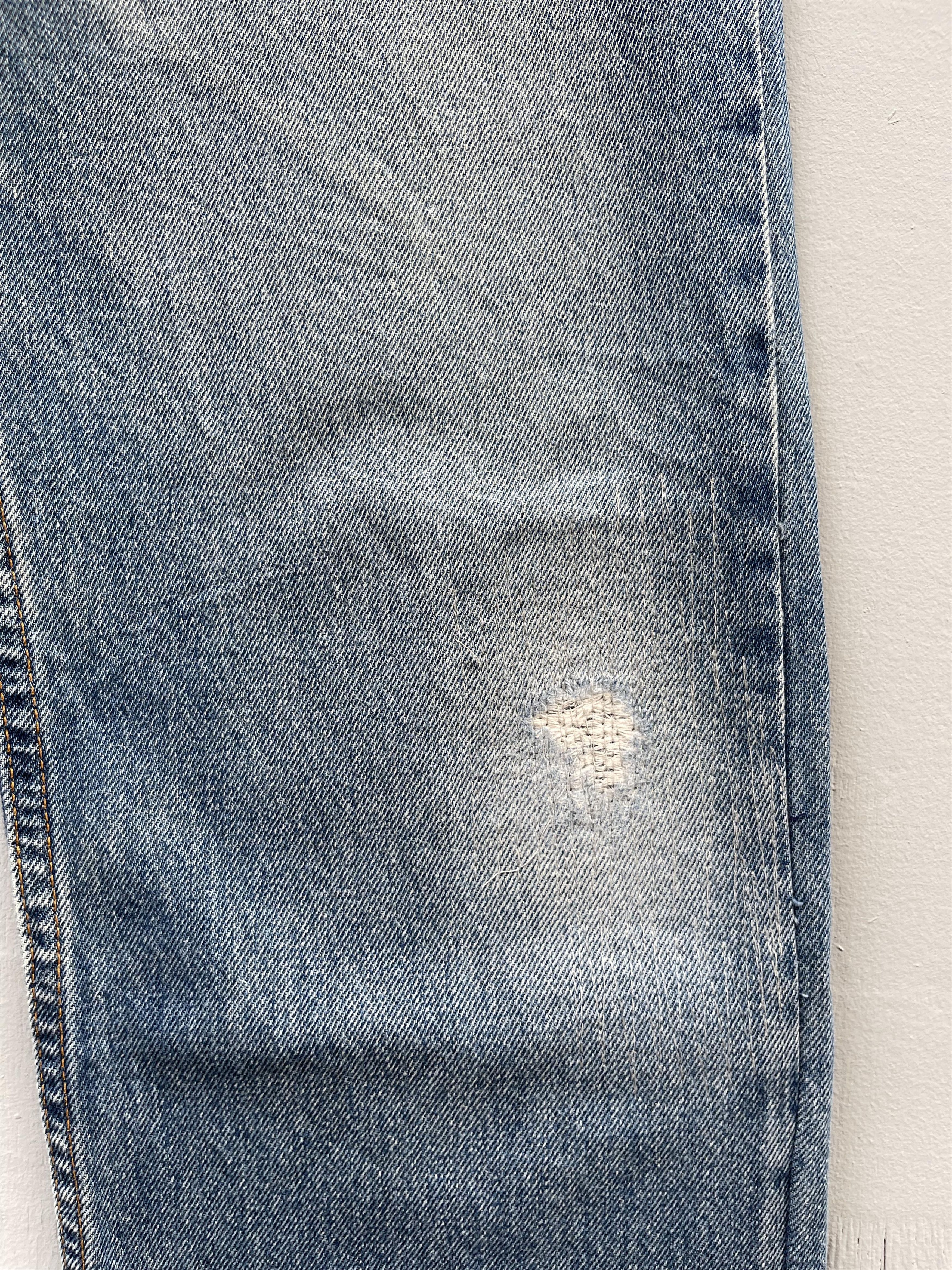 W30 L29 Vintage Levis 607 Orange Tab Reconstruct Jeans