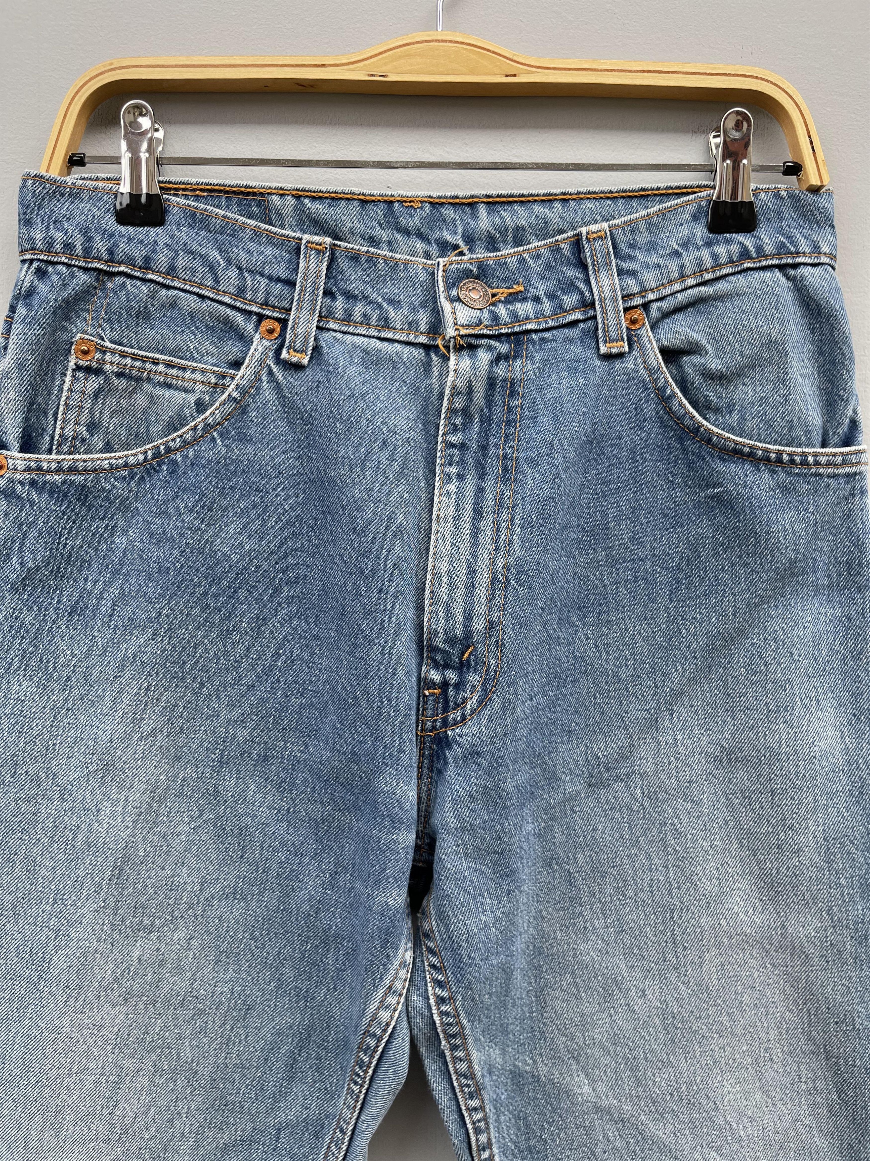 W30 L29 Vintage Levis 607 Orange Tab Reconstruct Jeans