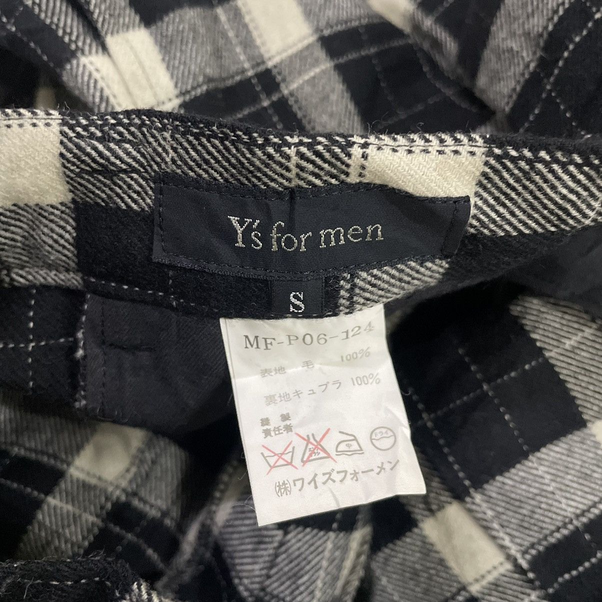 Y's for Men × Yohji Yamamoto 💥SS98 YOHJI YAMAMOTO CHECKED HARAJUKU PANT Size US 30 / EU 46 - 12 Thumbnail