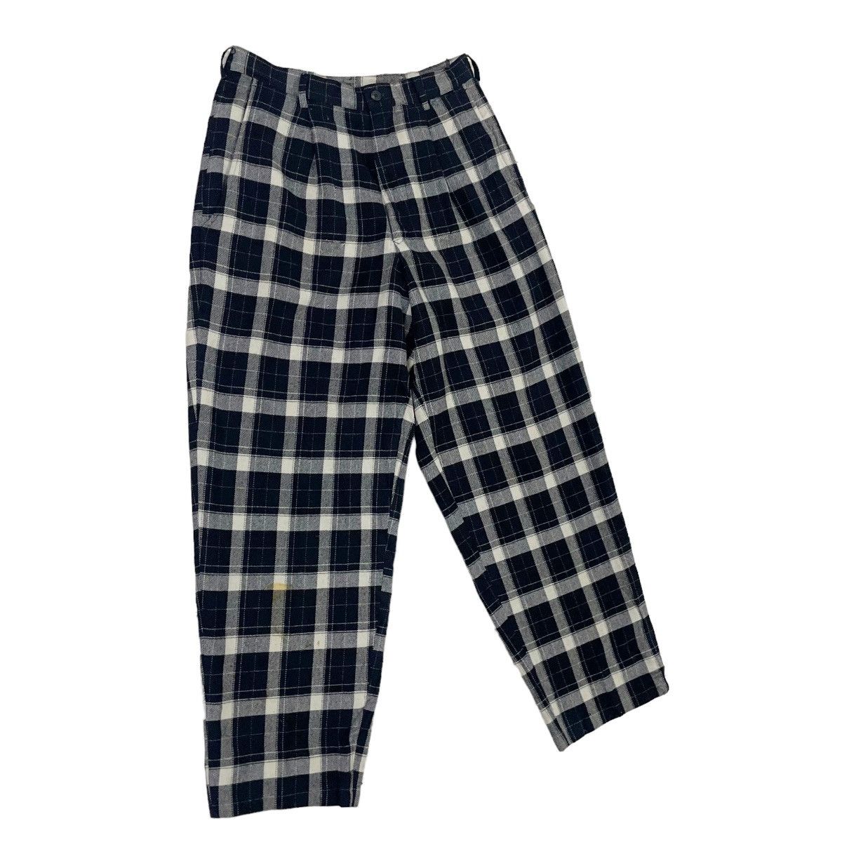 Y's for Men × Yohji Yamamoto 💥SS98 YOHJI YAMAMOTO CHECKED HARAJUKU PANT Size US 30 / EU 46 - 3 Thumbnail
