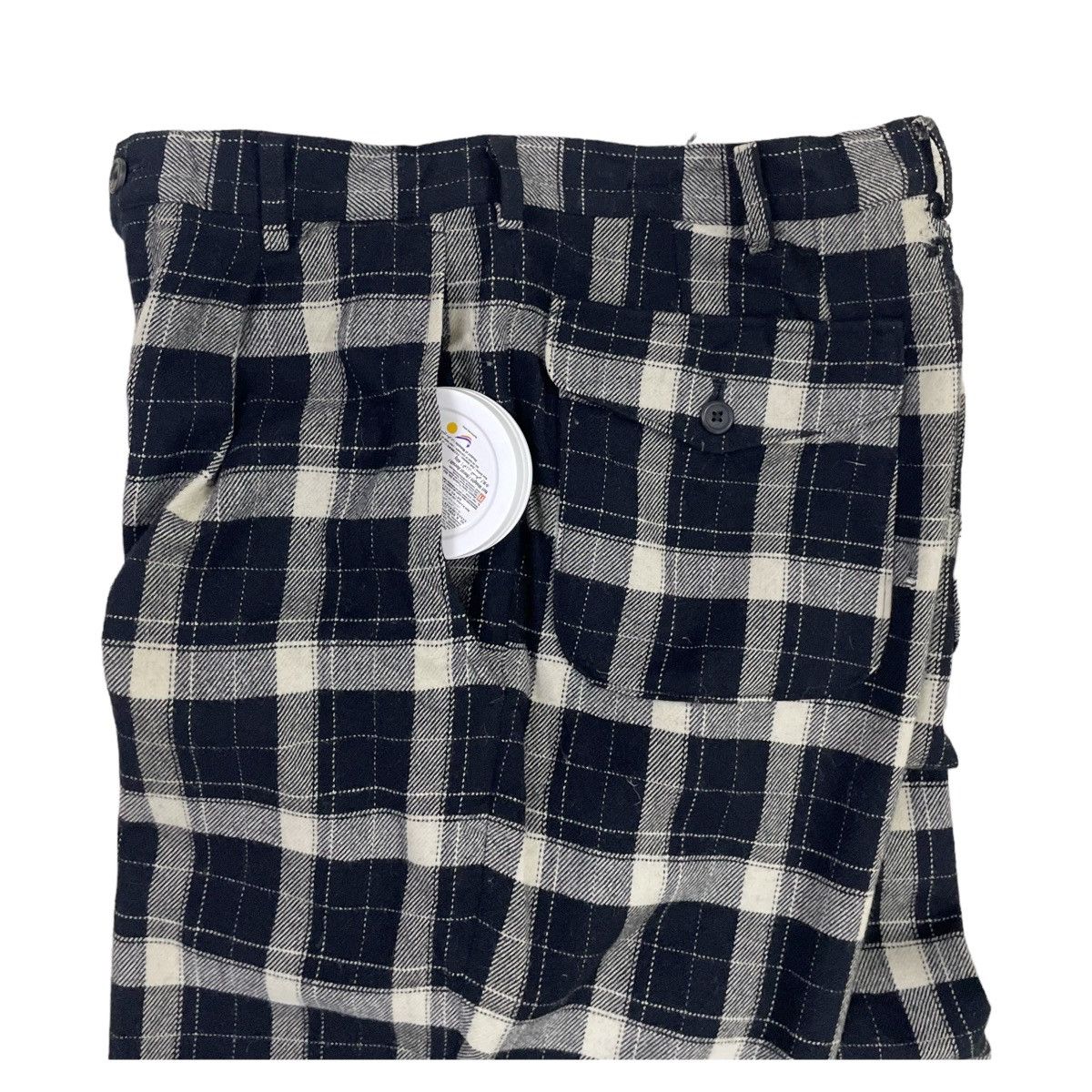 Y's for Men × Yohji Yamamoto 💥SS98 YOHJI YAMAMOTO CHECKED HARAJUKU PANT Size US 30 / EU 46 - 6 Thumbnail