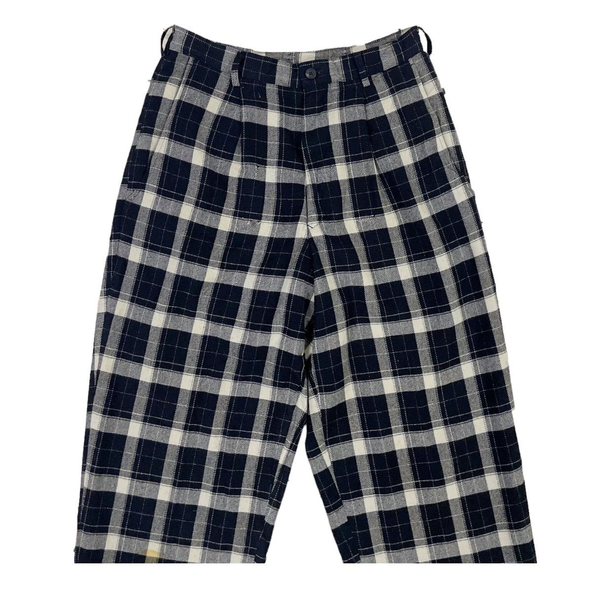 Y's for Men × Yohji Yamamoto 💥SS98 YOHJI YAMAMOTO CHECKED HARAJUKU PANT Size US 30 / EU 46 - 4 Thumbnail