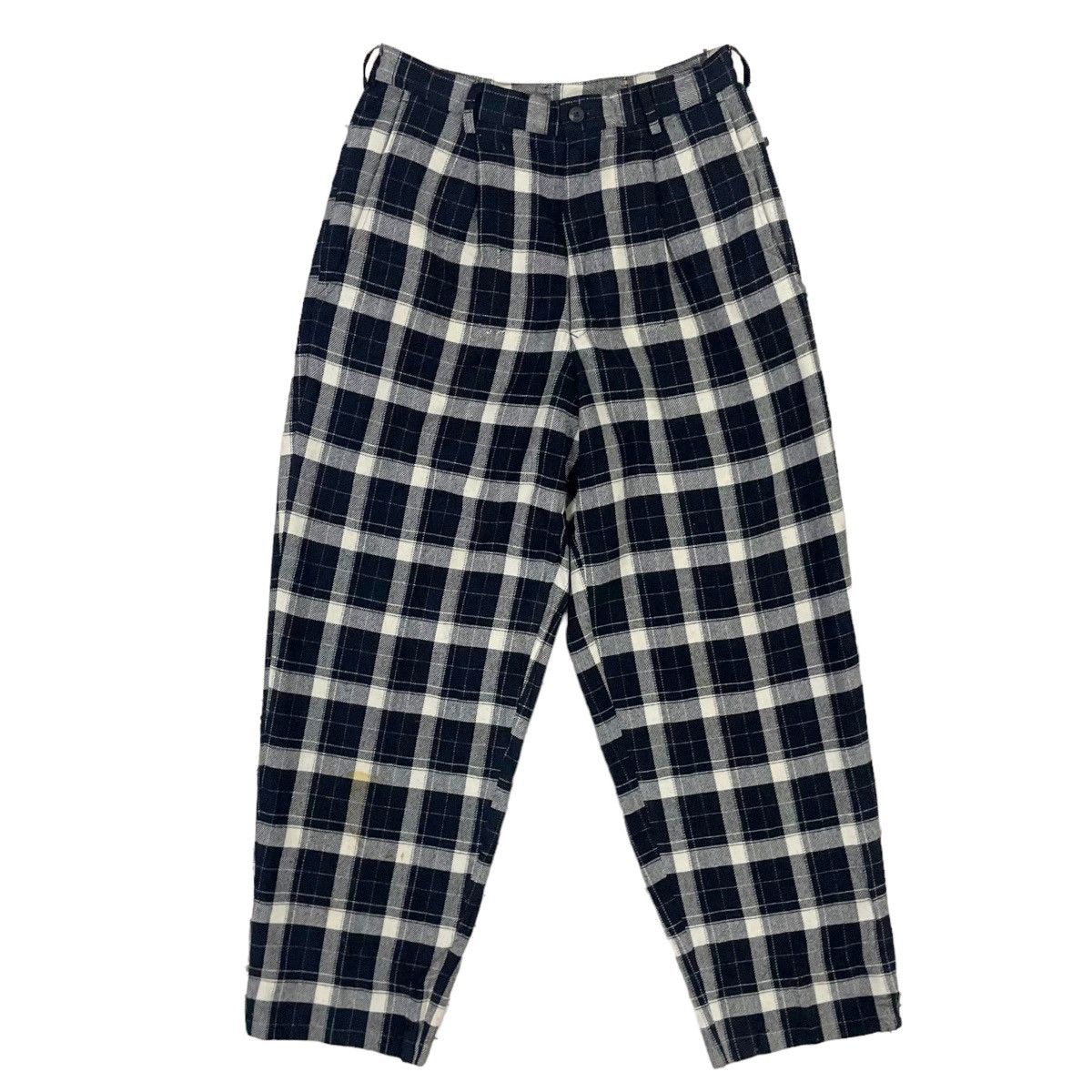 Y's for Men × Yohji Yamamoto 💥SS98 YOHJI YAMAMOTO CHECKED HARAJUKU PANT Size US 30 / EU 46 - 1 Thumbnail