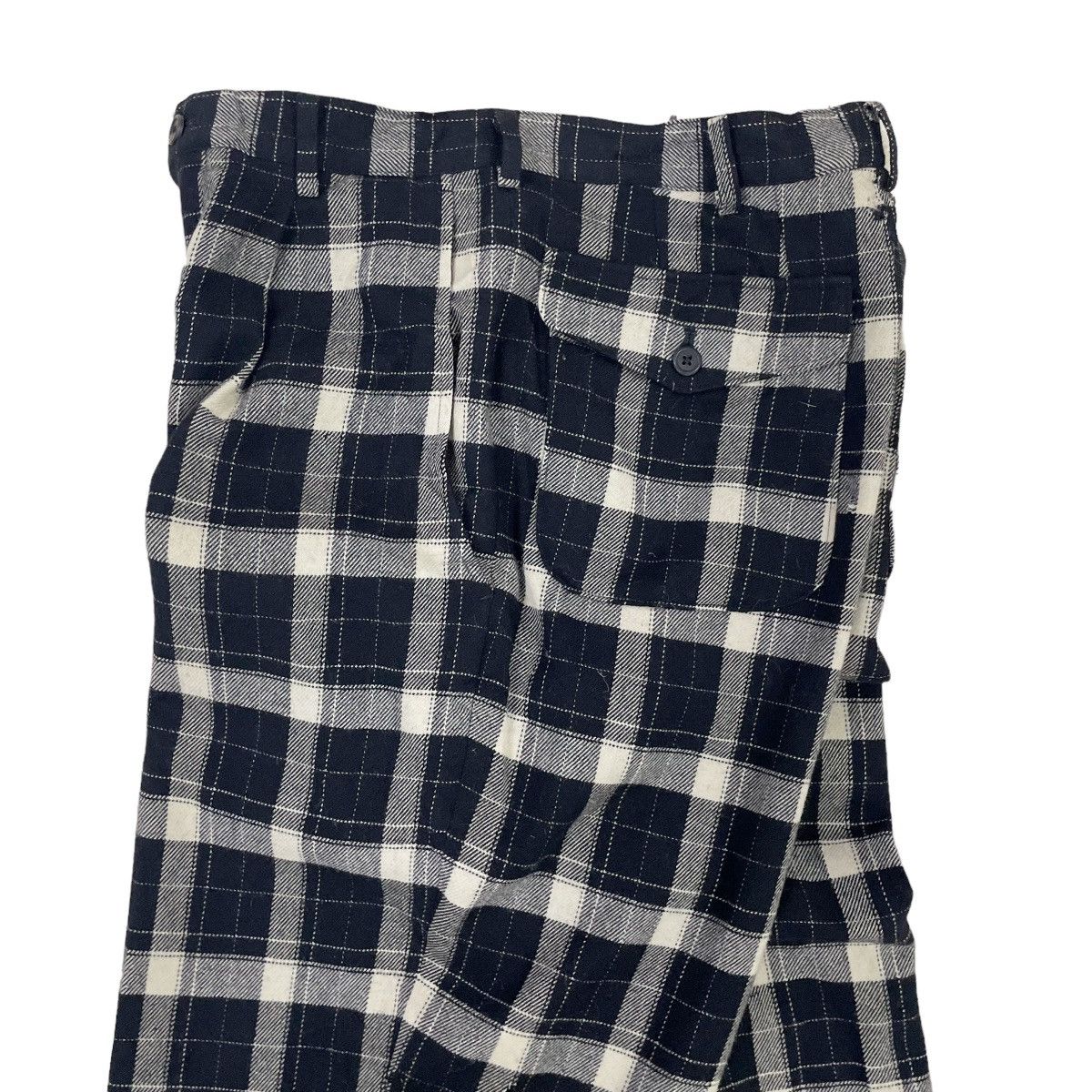 Y's for Men × Yohji Yamamoto 💥SS98 YOHJI YAMAMOTO CHECKED HARAJUKU PANT Size US 30 / EU 46 - 7 Thumbnail
