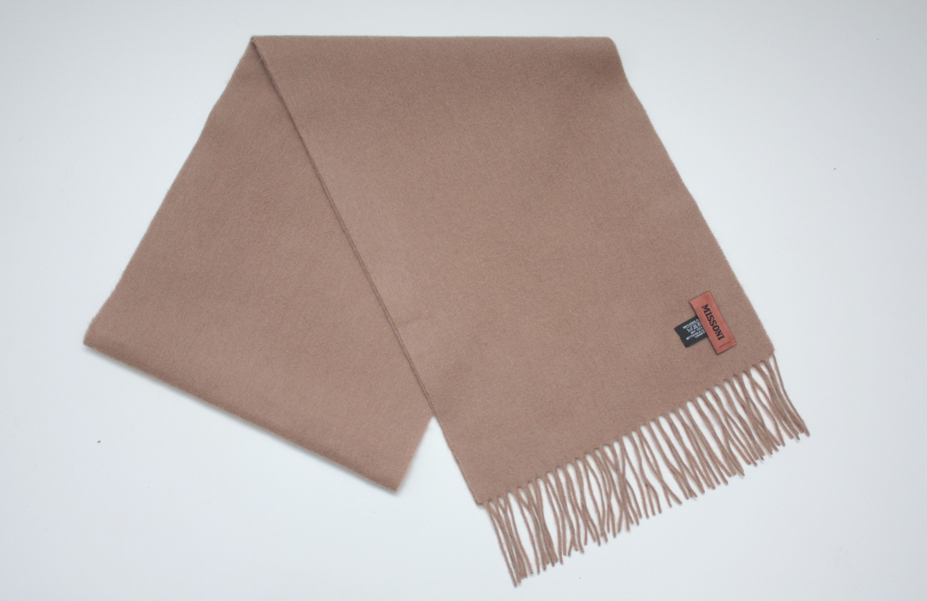 Missoni Missoni Beige Wool Scarf Made In Italy Size ONE SIZE - 3 Thumbnail