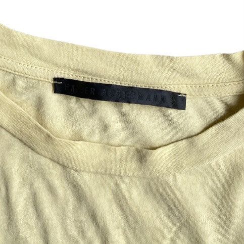 Haider Ackermann Haider Ackermann Yellow Awuna Dye Oversize T Shirt Size US S / EU 44-46 / 1 - 6 Thumbnail