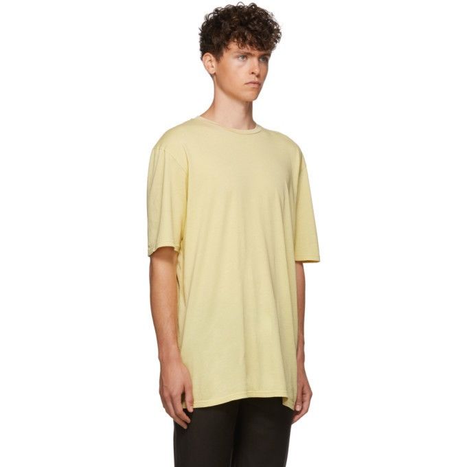 Haider Ackermann Haider Ackermann Yellow Awuna Dye Oversize T Shirt Size US S / EU 44-46 / 1 - 2 Thumbnail
