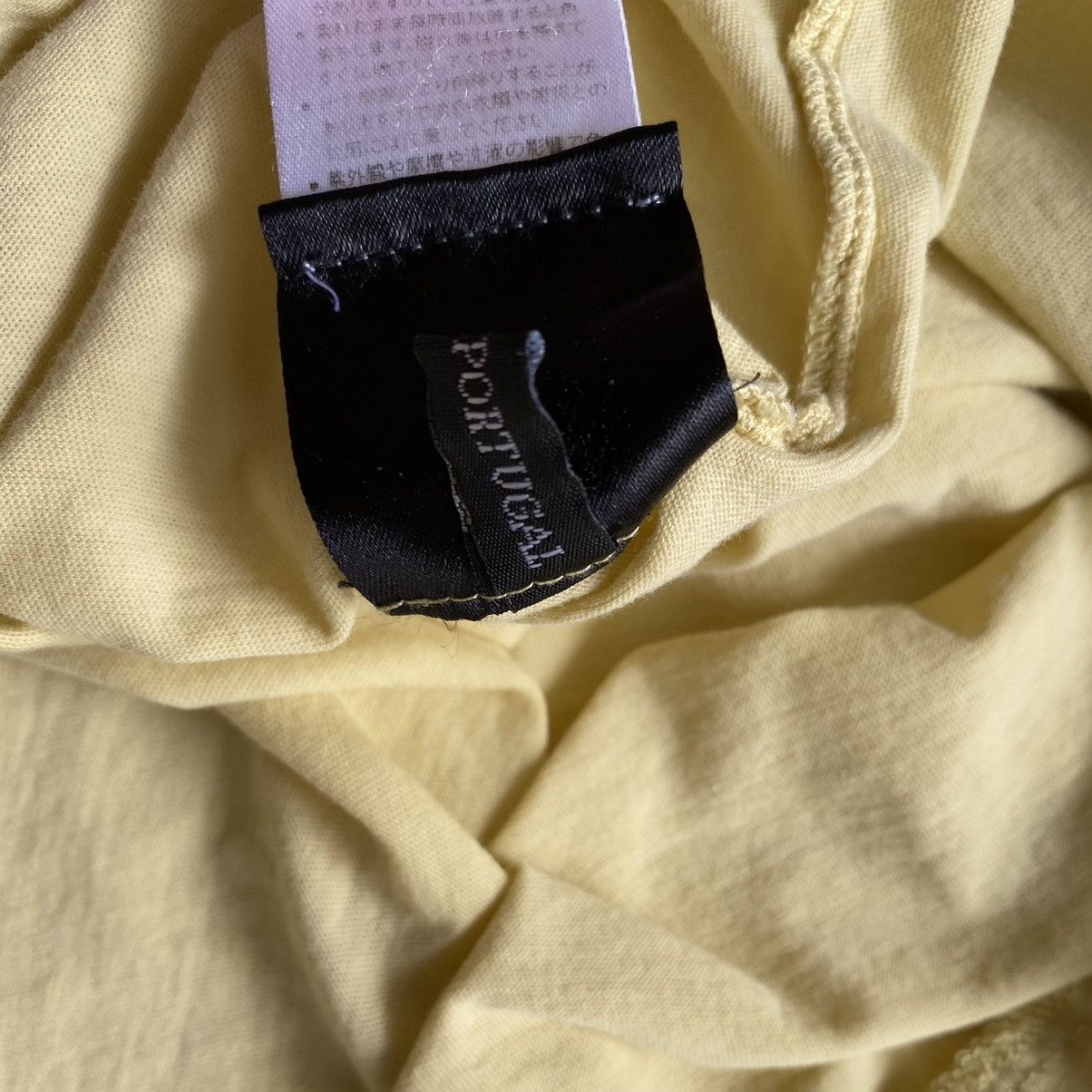 Haider Ackermann Haider Ackermann Yellow Awuna Dye Oversize T Shirt Size US S / EU 44-46 / 1 - 7 Thumbnail