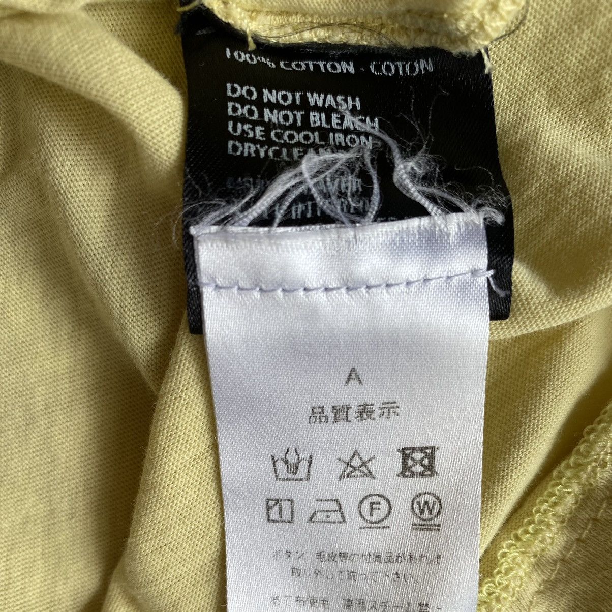 Haider Ackermann Haider Ackermann Yellow Awuna Dye Oversize T Shirt Size US S / EU 44-46 / 1 - 8 Thumbnail