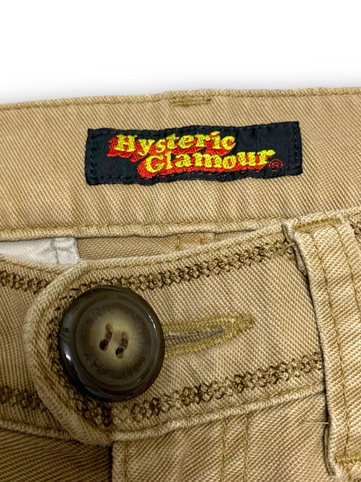 Designer × Hysteric Glamour × Japanese Brand HYSTERIC GLAMOUR WITH STRIPES DESIGN PANTS Size 28" / US 6 / IT 42 - 3 Thumbnail