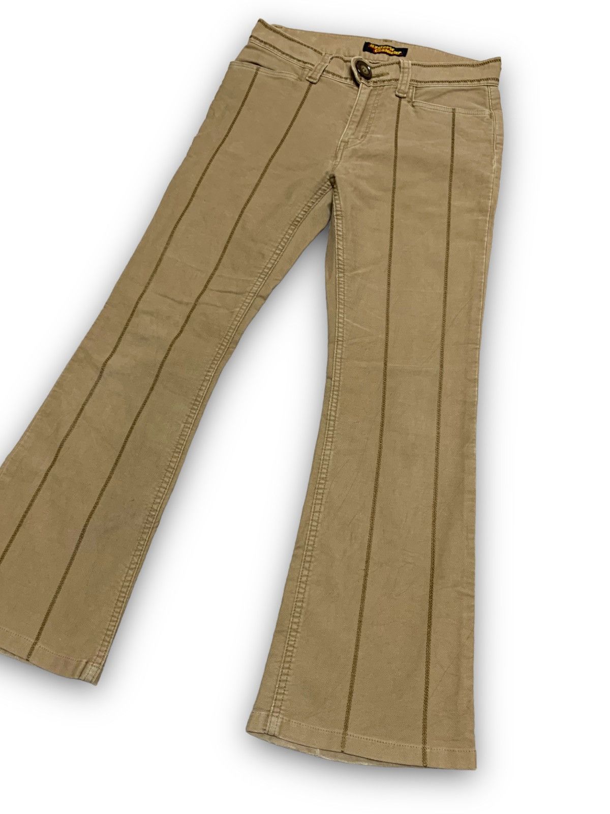 Designer × Hysteric Glamour × Japanese Brand HYSTERIC GLAMOUR WITH STRIPES DESIGN PANTS Size 28" / US 6 / IT 42 - 7 Thumbnail