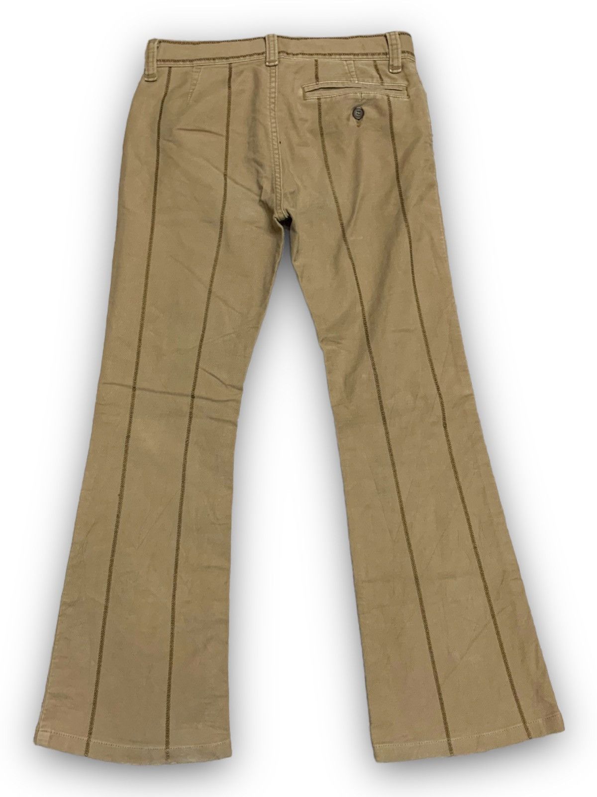 Designer × Hysteric Glamour × Japanese Brand HYSTERIC GLAMOUR WITH STRIPES DESIGN PANTS Size 28" / US 6 / IT 42 - 2 Thumbnail