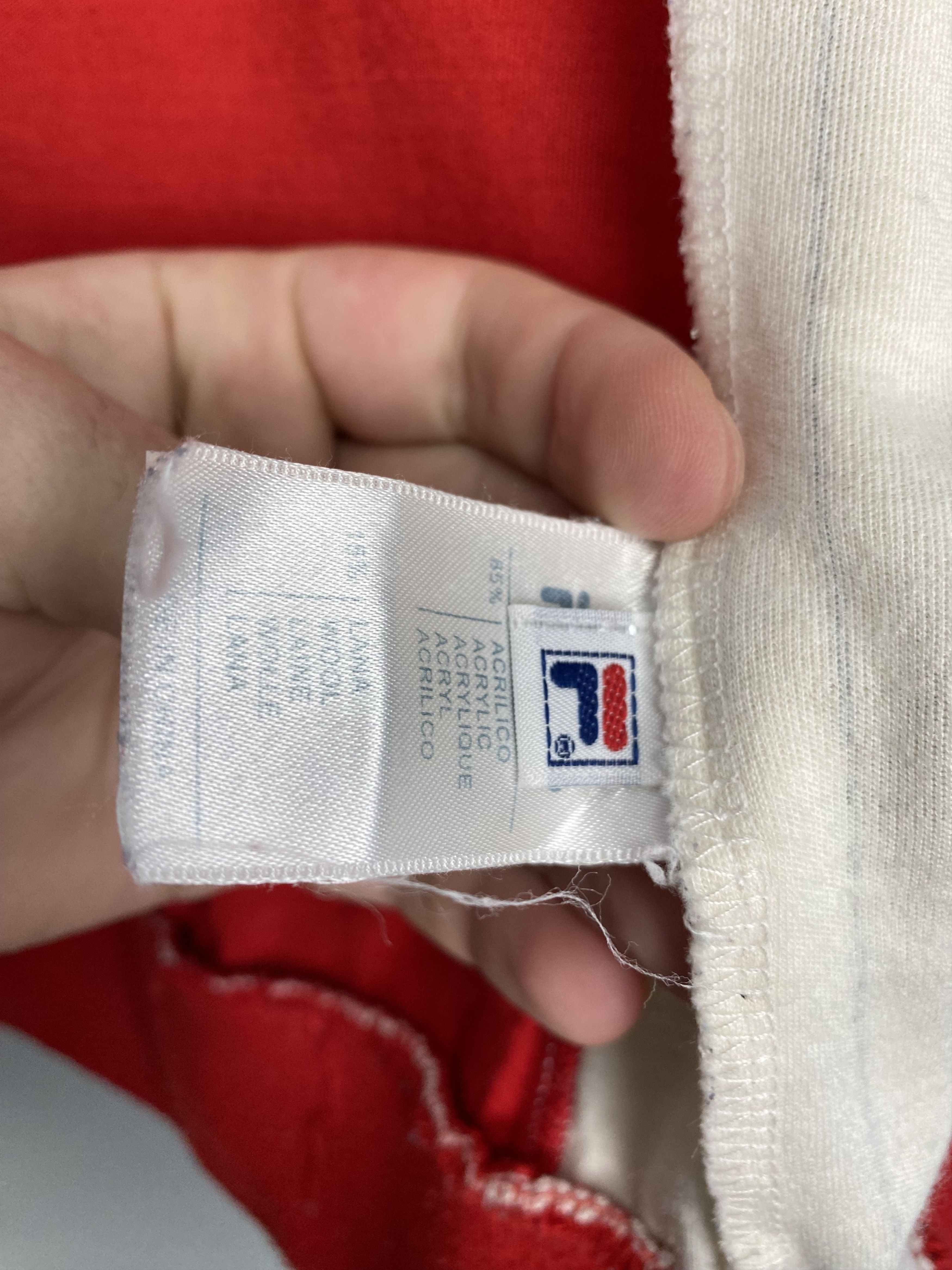 Fila Vintage FILA White Line Casual Full Zip Jacket Size US M / EU 48-50 / 2 - 8 Thumbnail
