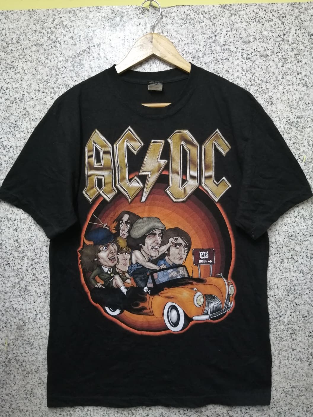 Band Tees × Rock Band × Vintage 90s BOOTLEG AC/DC VERY RARE | Grailed