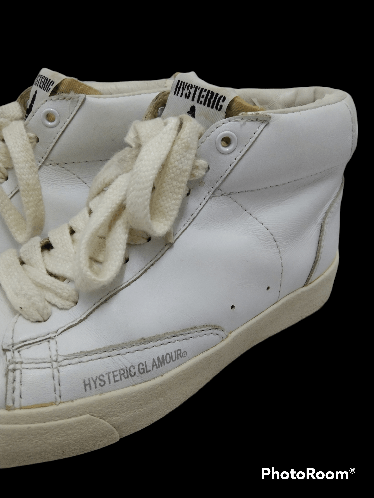Hysteric Glamour Hysterical glamour high top sneaker | Grailed