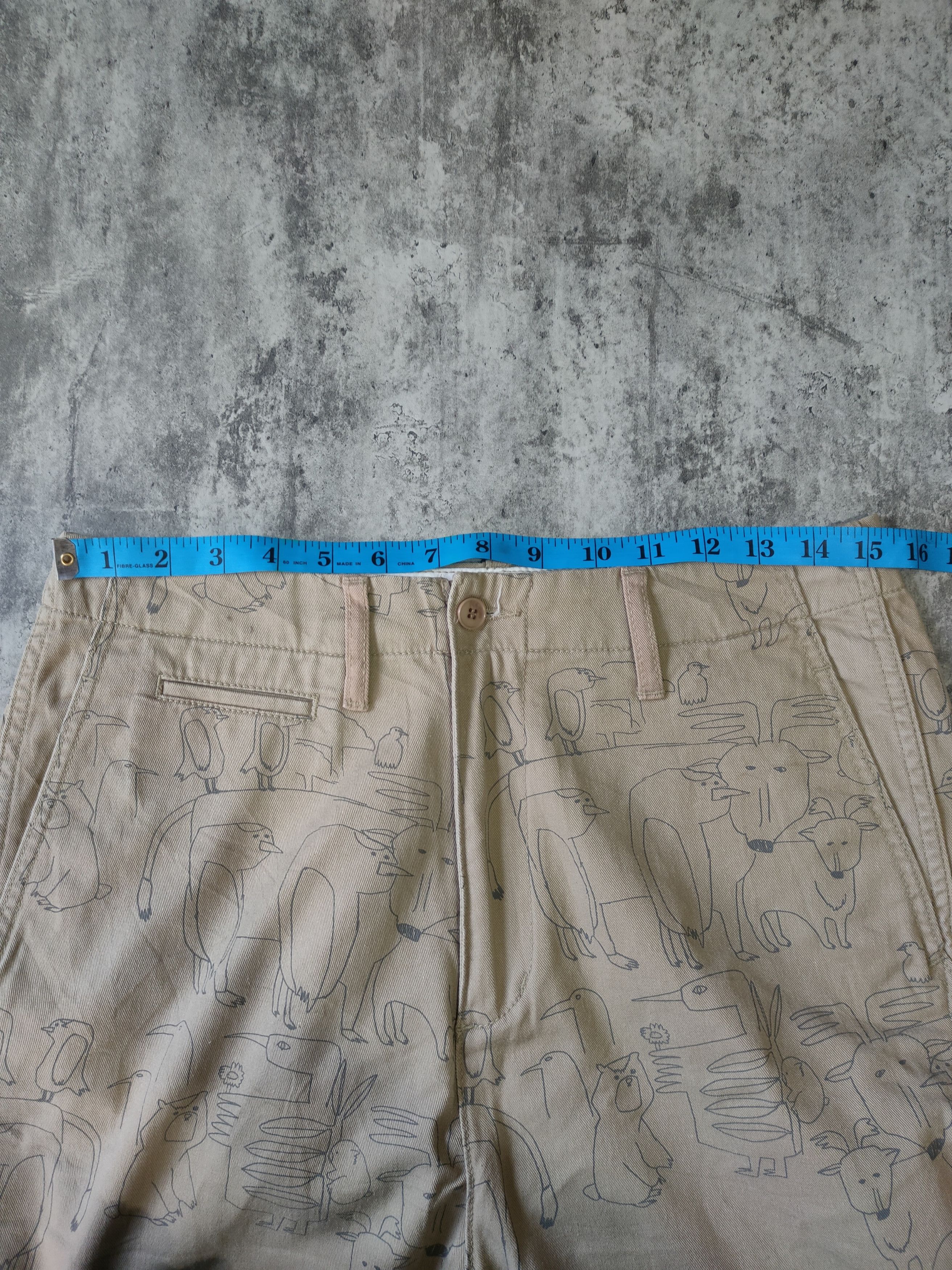 Issey Miyake × Japanese Brand × Ne-Net Ne-Net by issey miyake designer animal printed longpans Size US 31 - 10 Thumbnail