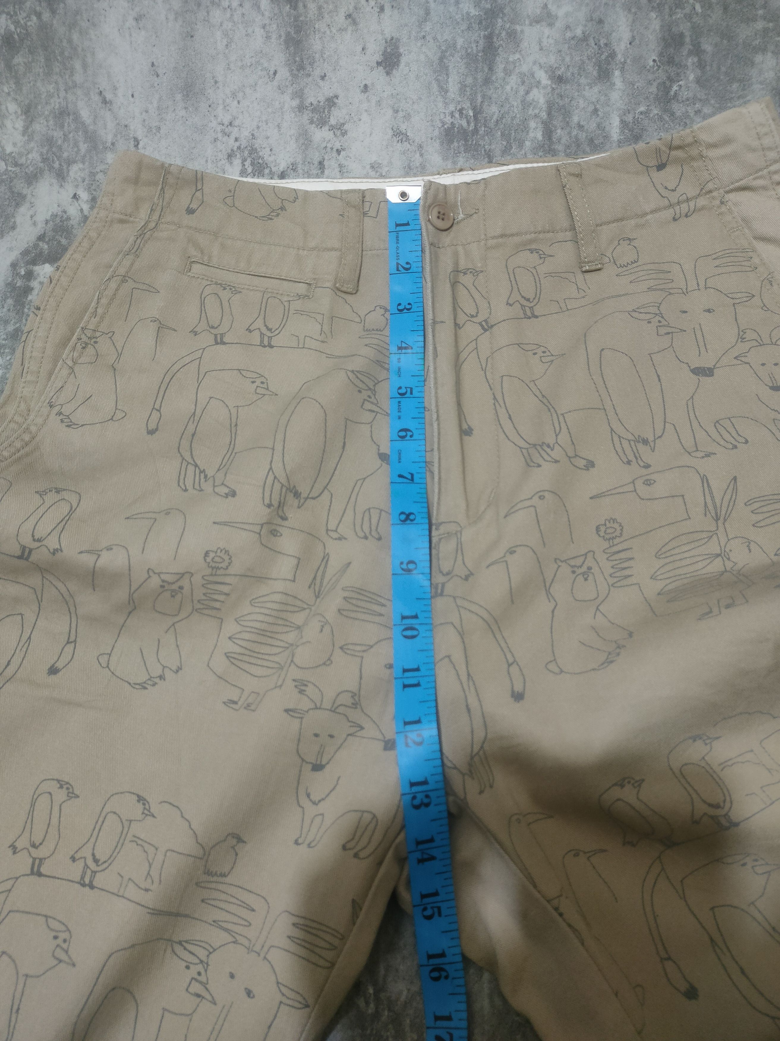 Issey Miyake × Japanese Brand × Ne-Net Ne-Net by issey miyake designer animal printed longpans Size US 31 - 16 Thumbnail