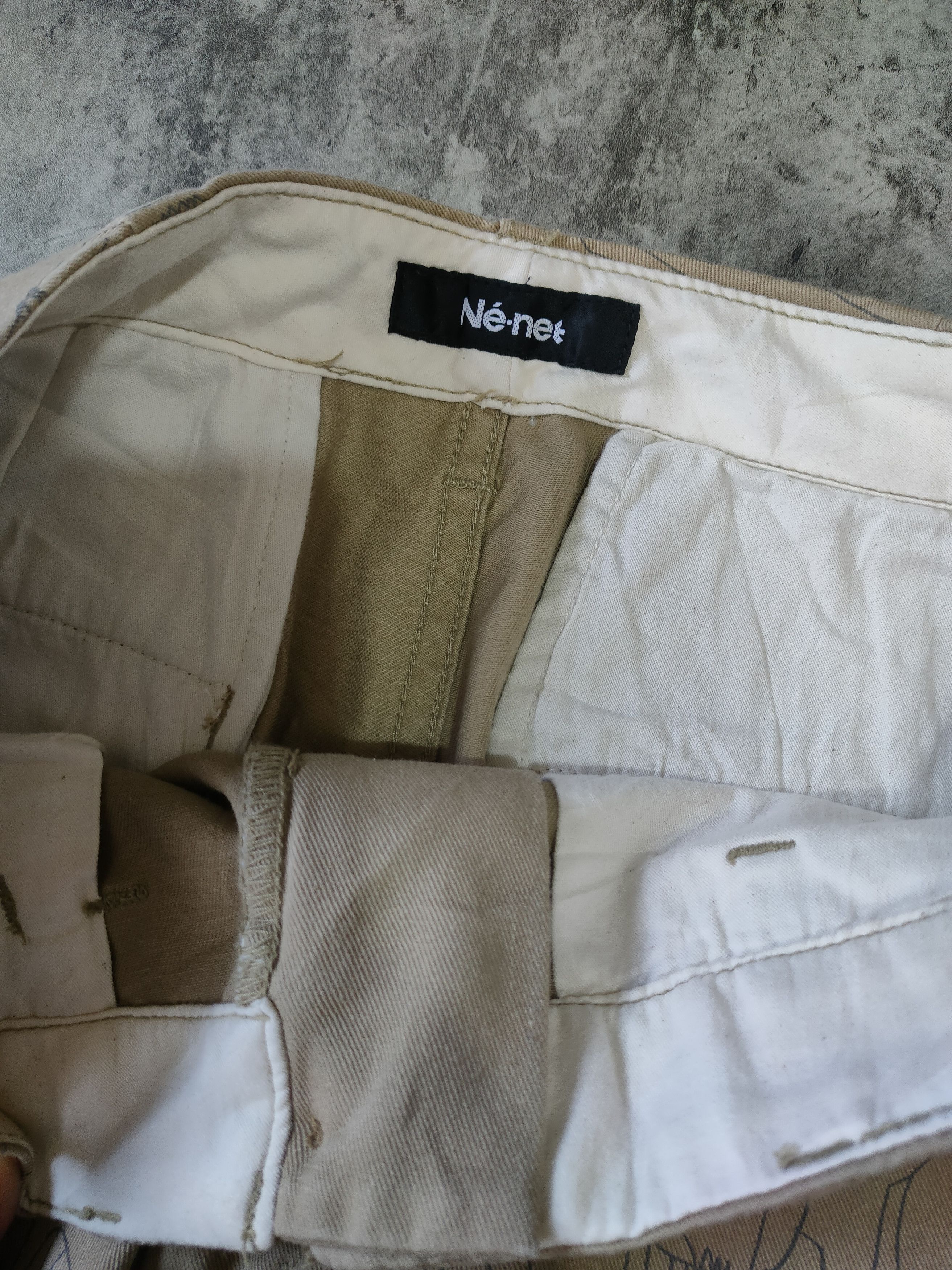Issey Miyake × Japanese Brand × Ne-Net Ne-Net by issey miyake designer animal printed longpans Size US 31 - 6 Thumbnail