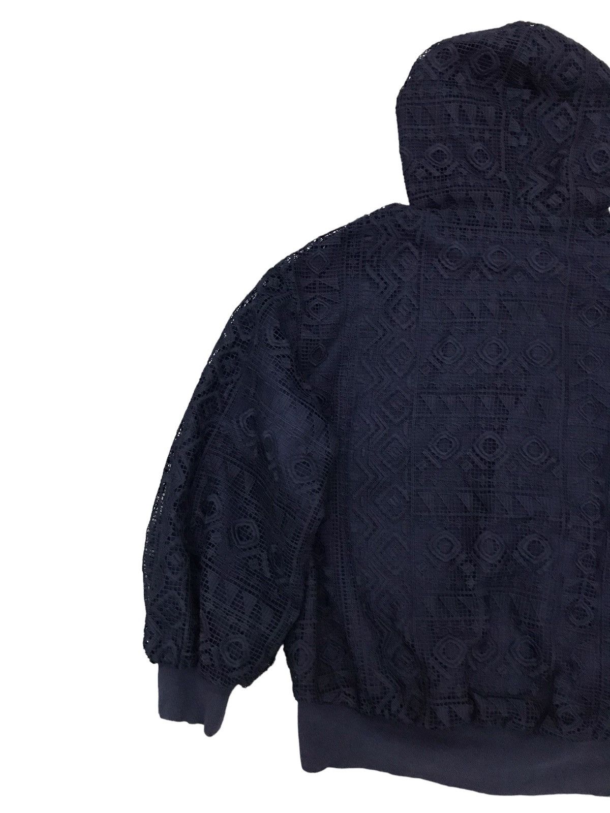 Japanese Brand Arnold Palmer Two Layer Net Mesh Hooded Jacket Size US L / EU 52-54 / 3 - 8 Thumbnail