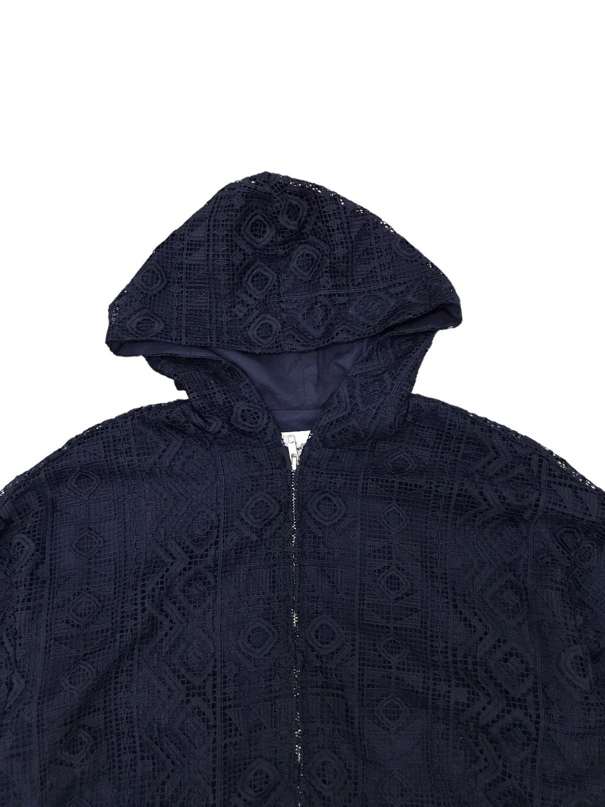 Japanese Brand Arnold Palmer Two Layer Net Mesh Hooded Jacket Size US L / EU 52-54 / 3 - 4 Thumbnail