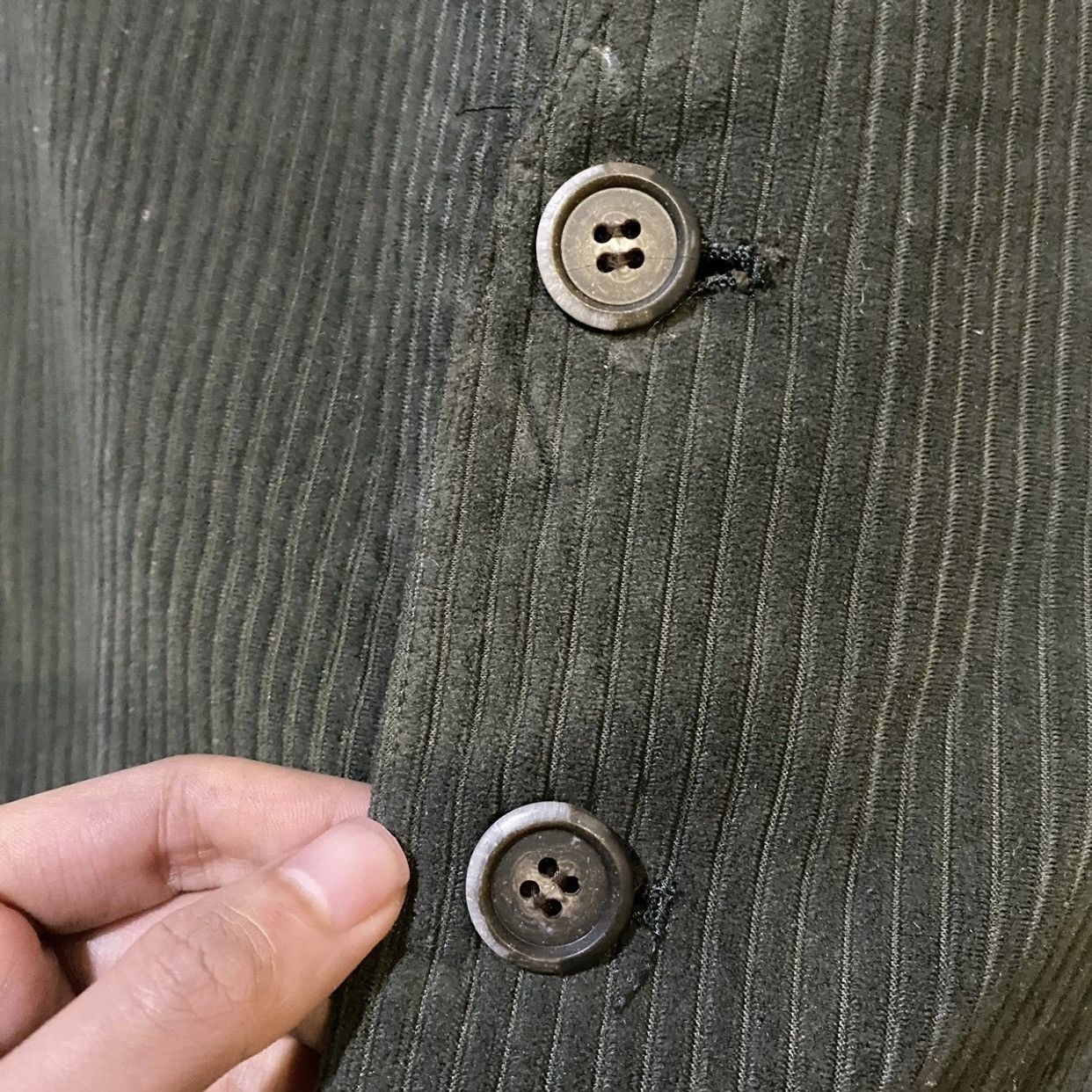 Gianni Valentino × Valentino × Vintage VINTAGE RARE‼️Gianni Valentino Italy Corduroy Vests Size 36R - 4 Thumbnail