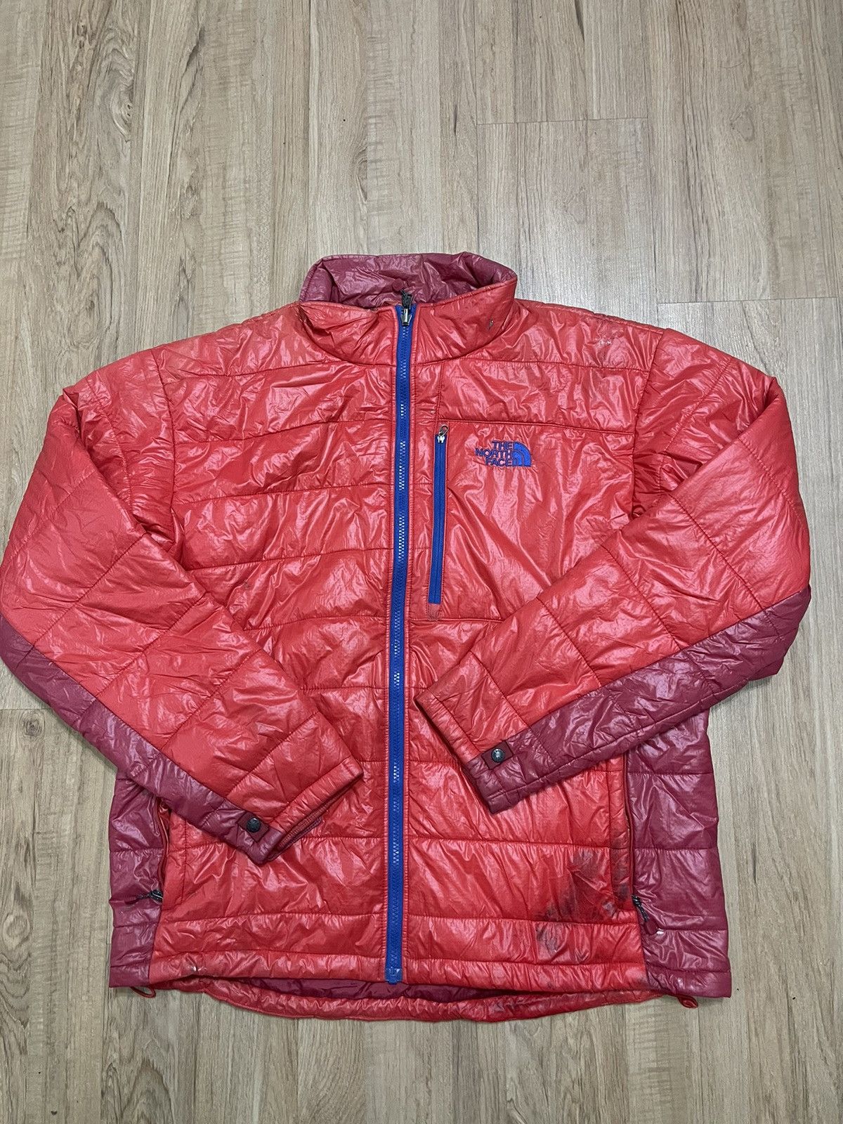 The north face light puffer jacket