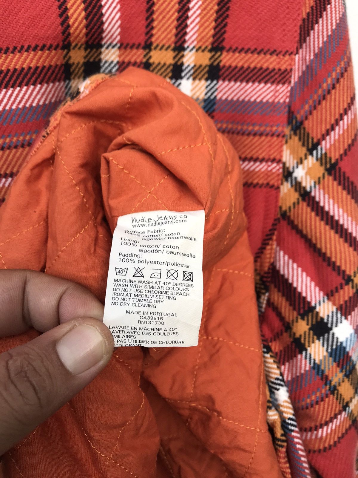 Nudie Jeans Nudie Jeans Casual Checked Tartan Snap Button Jacket Size US M / EU 48-50 / 2 - 7 Thumbnail