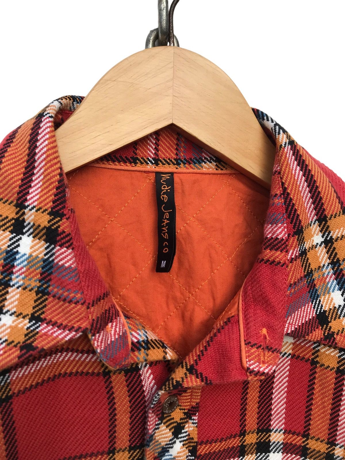 Nudie Jeans Nudie Jeans Casual Checked Tartan Snap Button Jacket Size US M / EU 48-50 / 2 - 2 Thumbnail