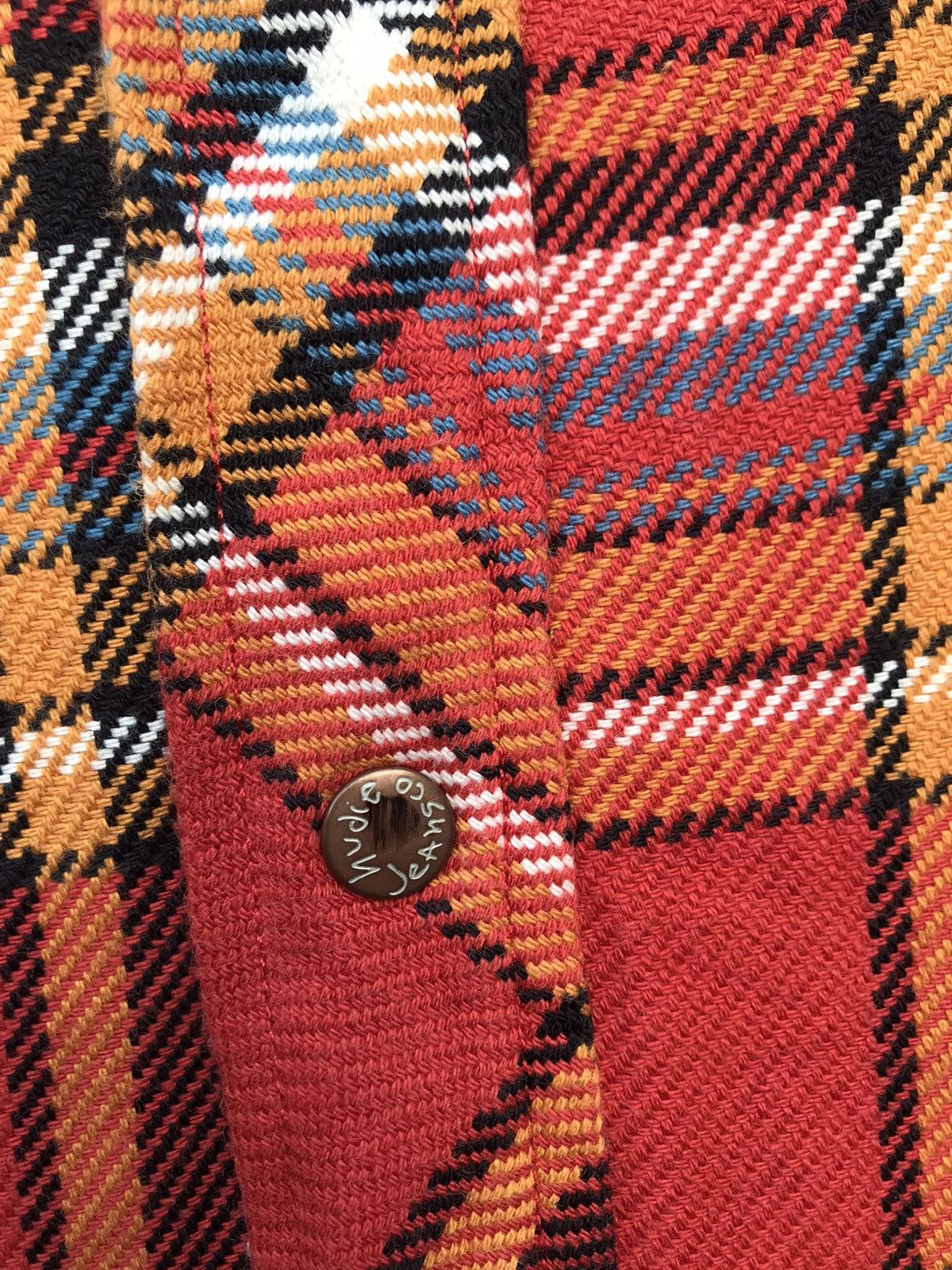 Nudie Jeans Nudie Jeans Casual Checked Tartan Snap Button Jacket Size US M / EU 48-50 / 2 - 3 Thumbnail