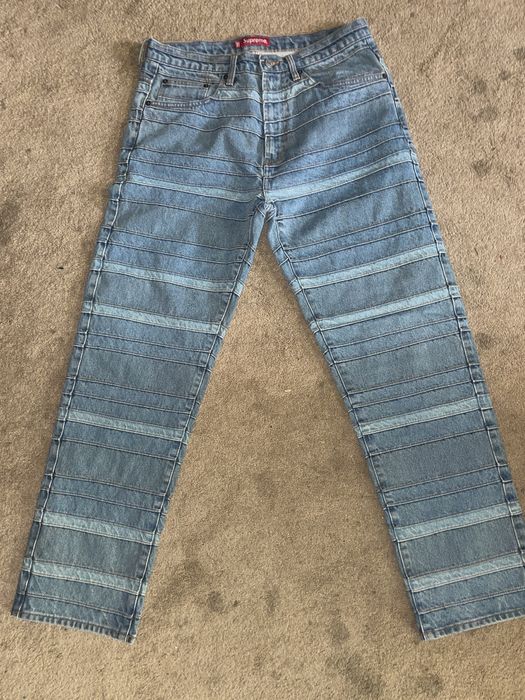 Supreme Layered Jean Washed BlueSupreme Layered Jean Washed Blue