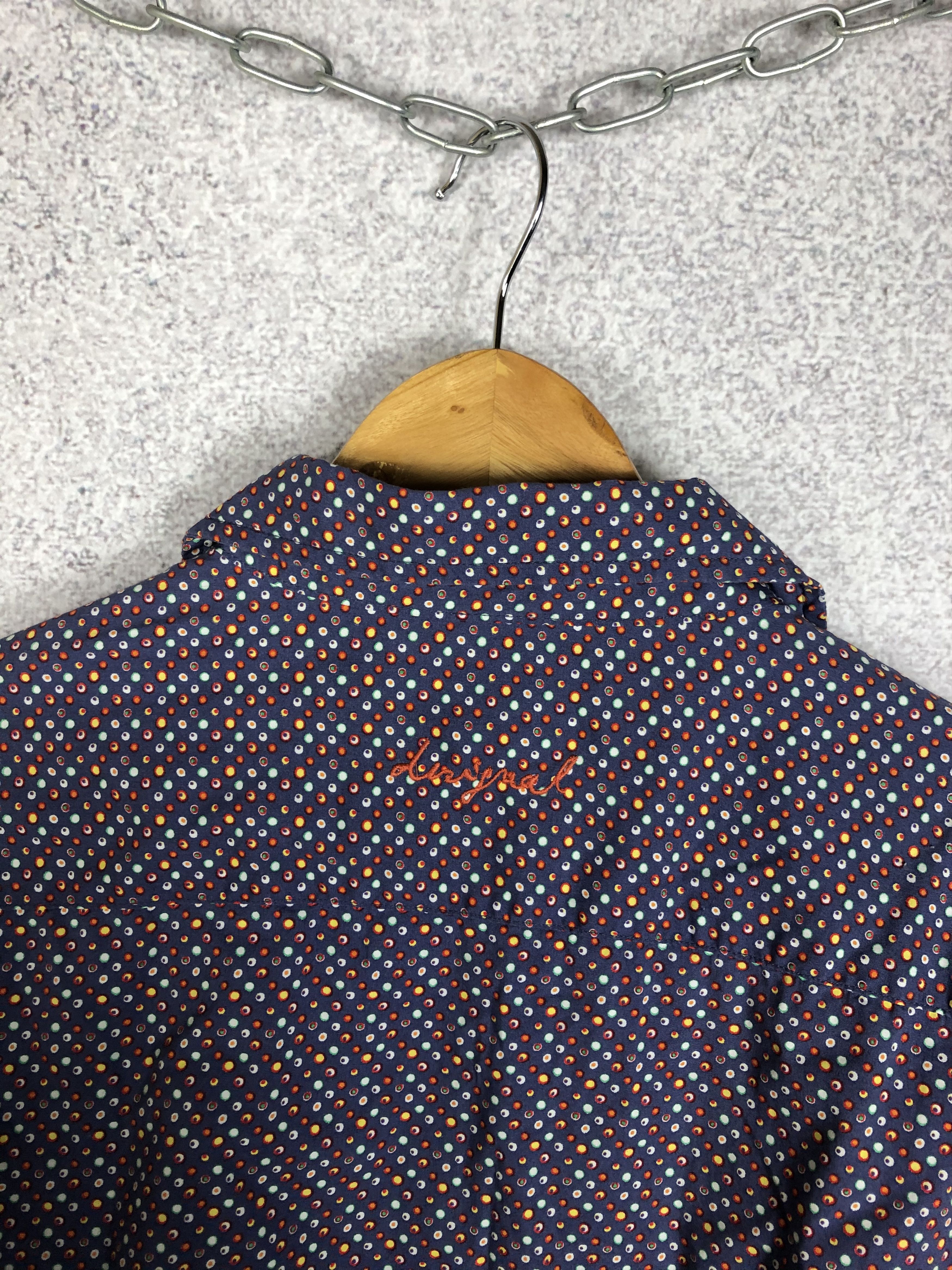 Desigual Desigual Abstract Multicolor Shirt Long Sleeve Size US XXL / EU 58 / 5 - 3 Thumbnail