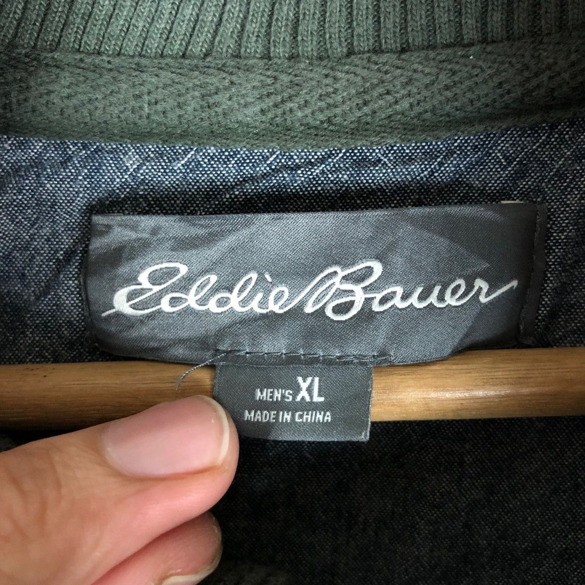 Eddie Bauer Vintage Eddie Bauer Quarter Zip Plain Pullover Jumper Size US XL / EU 56 / 4 - 7 Thumbnail
