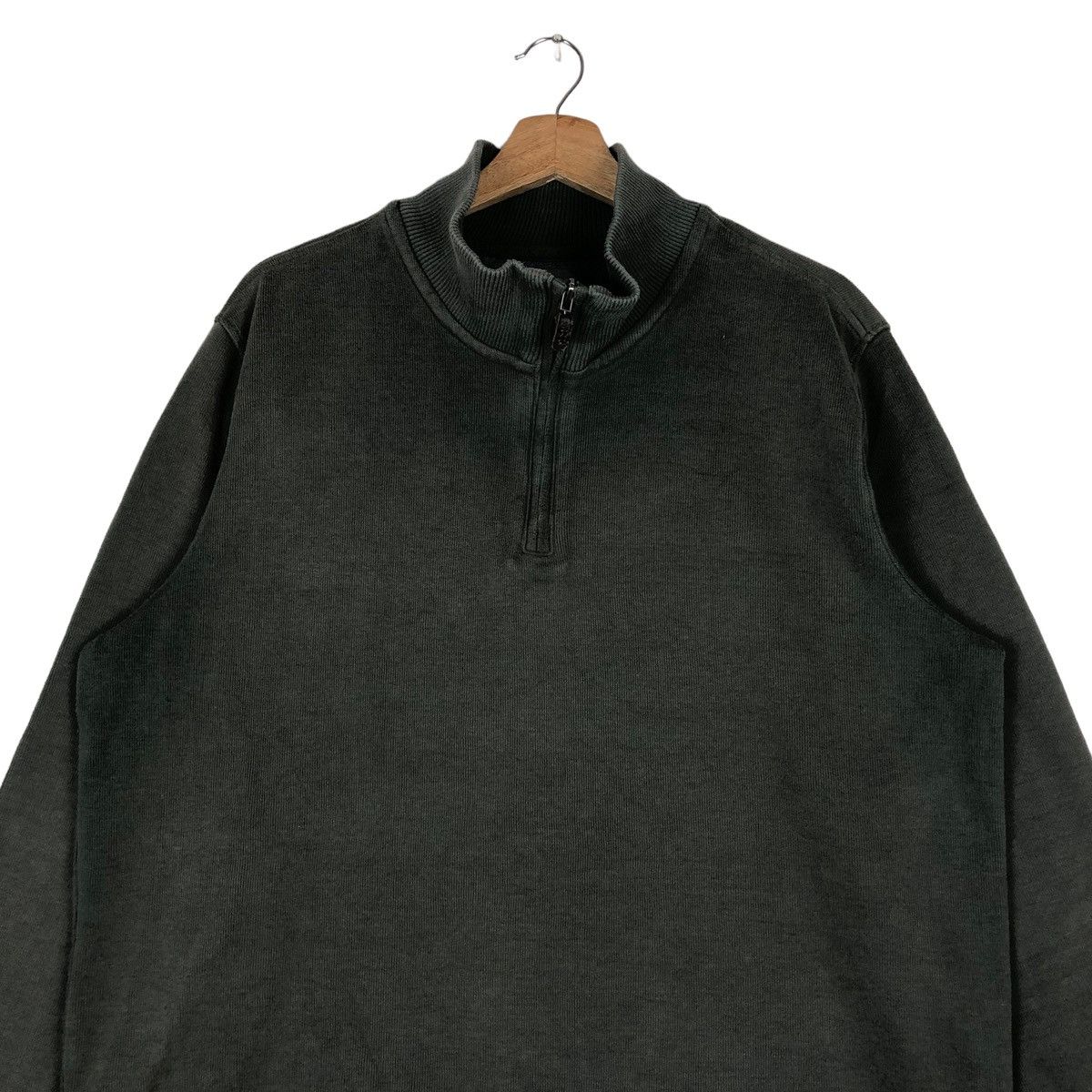 Eddie Bauer Vintage Eddie Bauer Quarter Zip Plain Pullover Jumper Size US XL / EU 56 / 4 - 2 Thumbnail